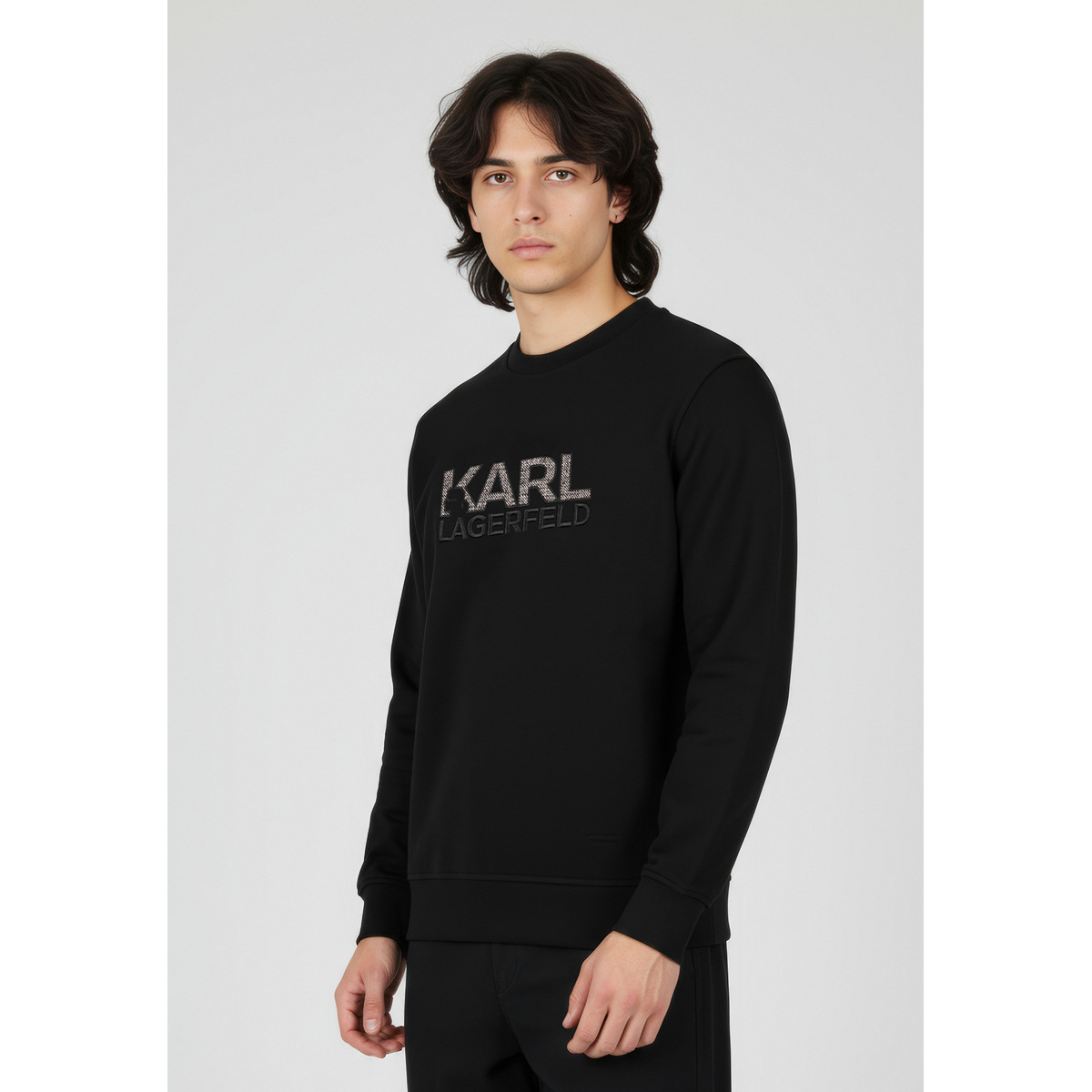 KARL LAGERFELD 705011 Sweatshirt schwarz