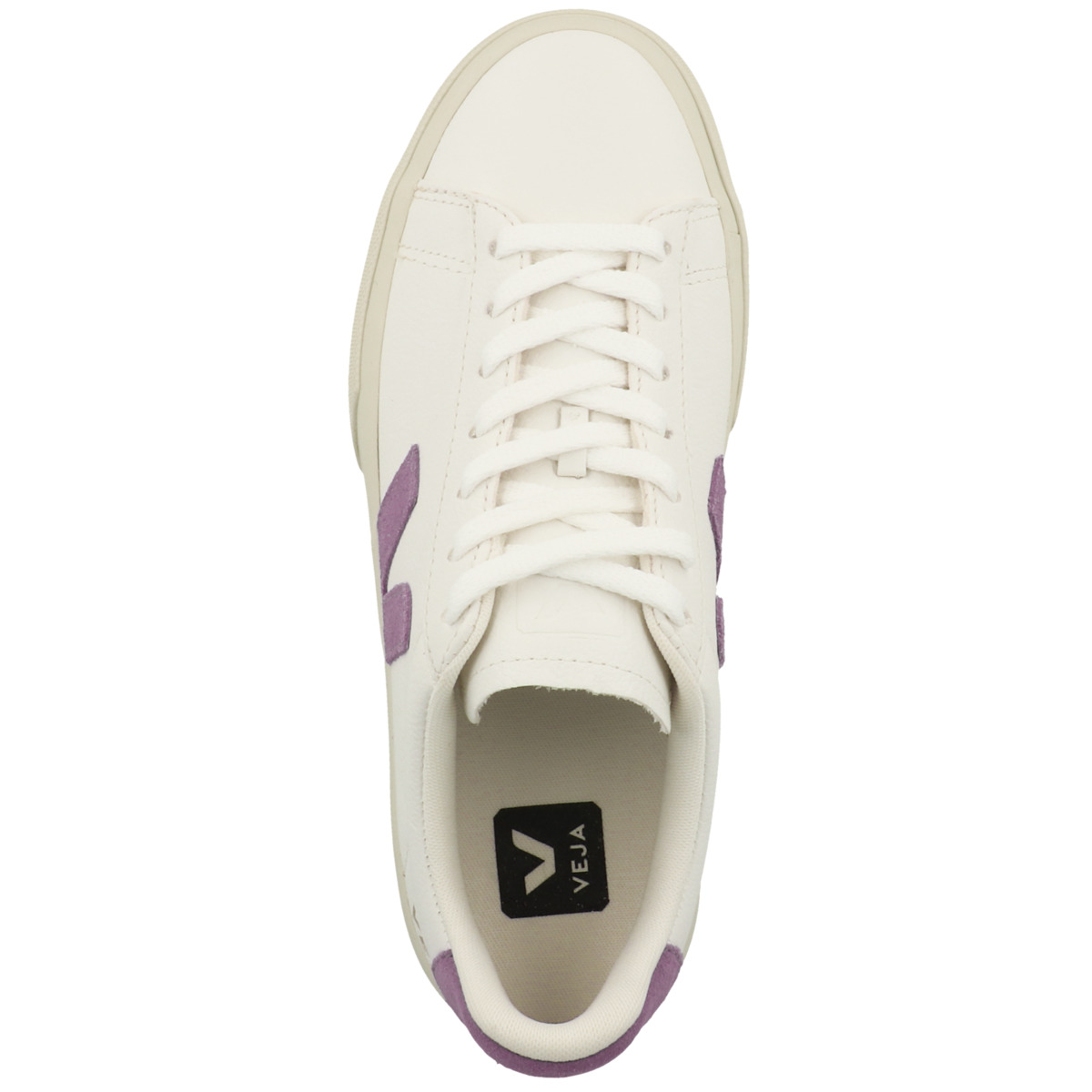 VEJA Campo Chromefree Leather Sneaker low weiss