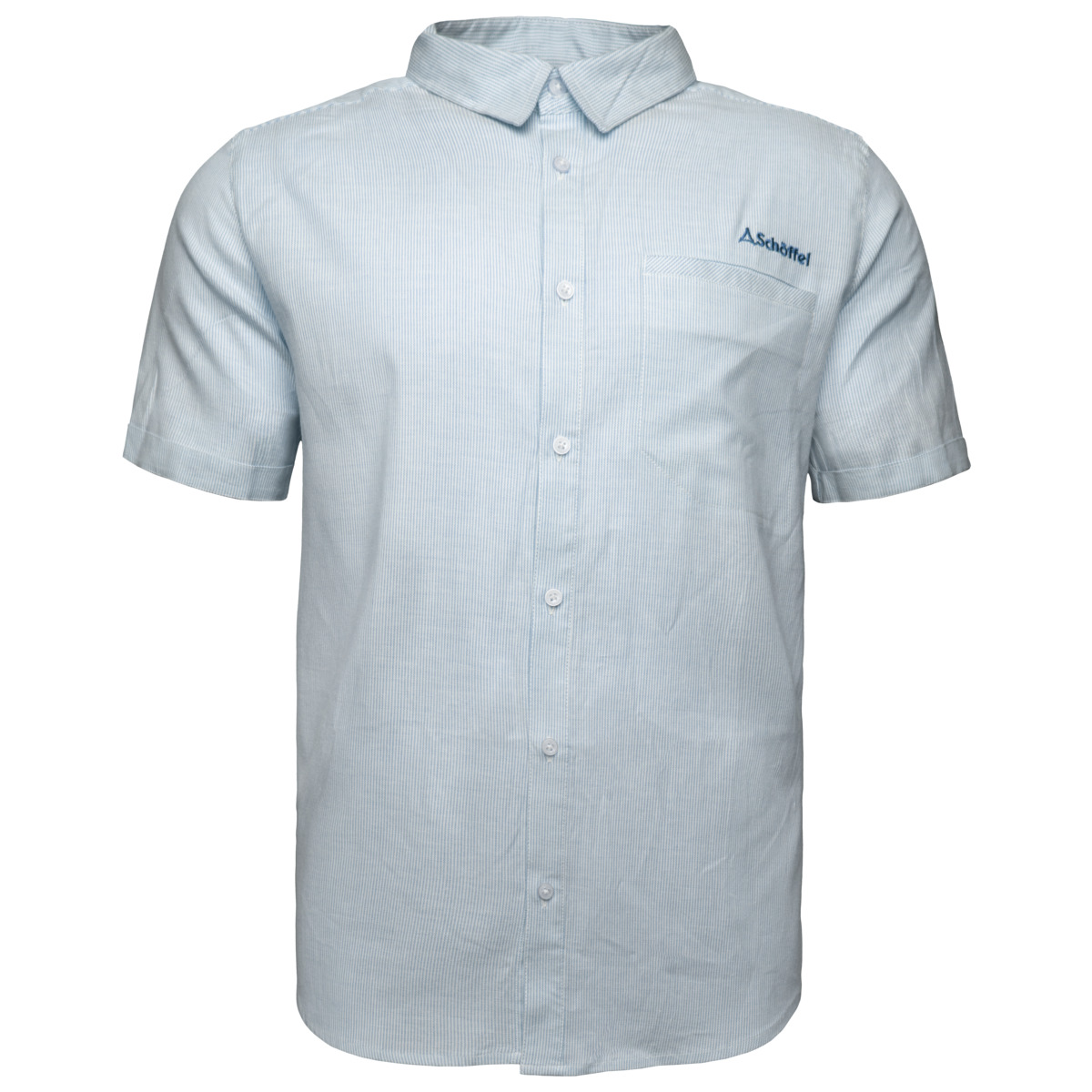 Schöffel Shirt Wakefield M Kurzarmhemd silber