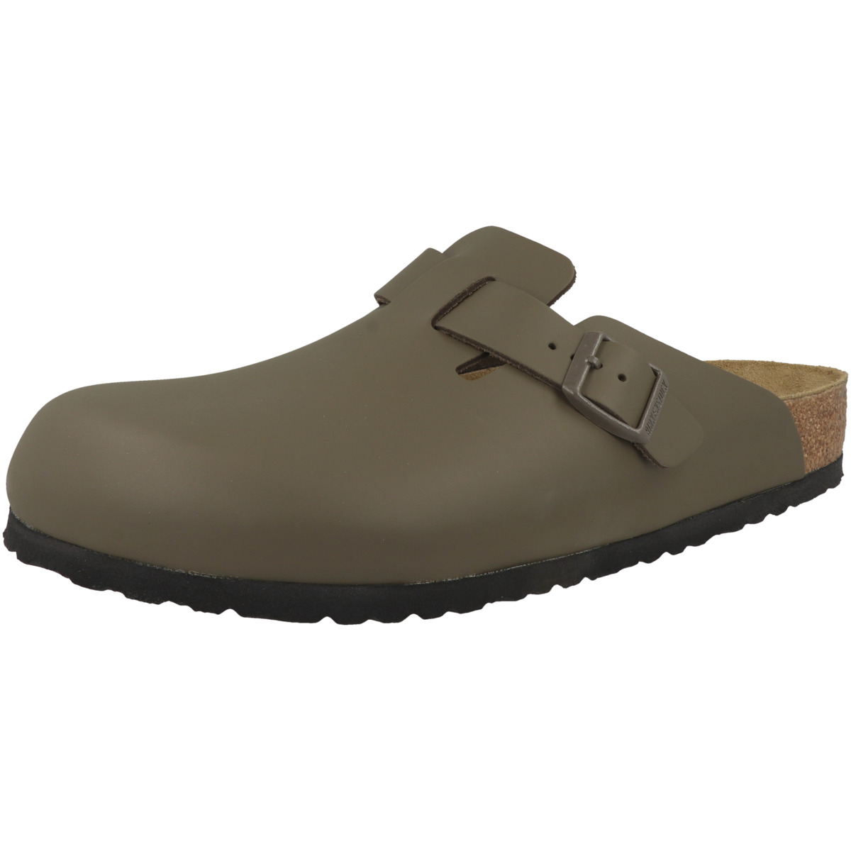 Birkenstock Boston Naturleder Clogs normal grau