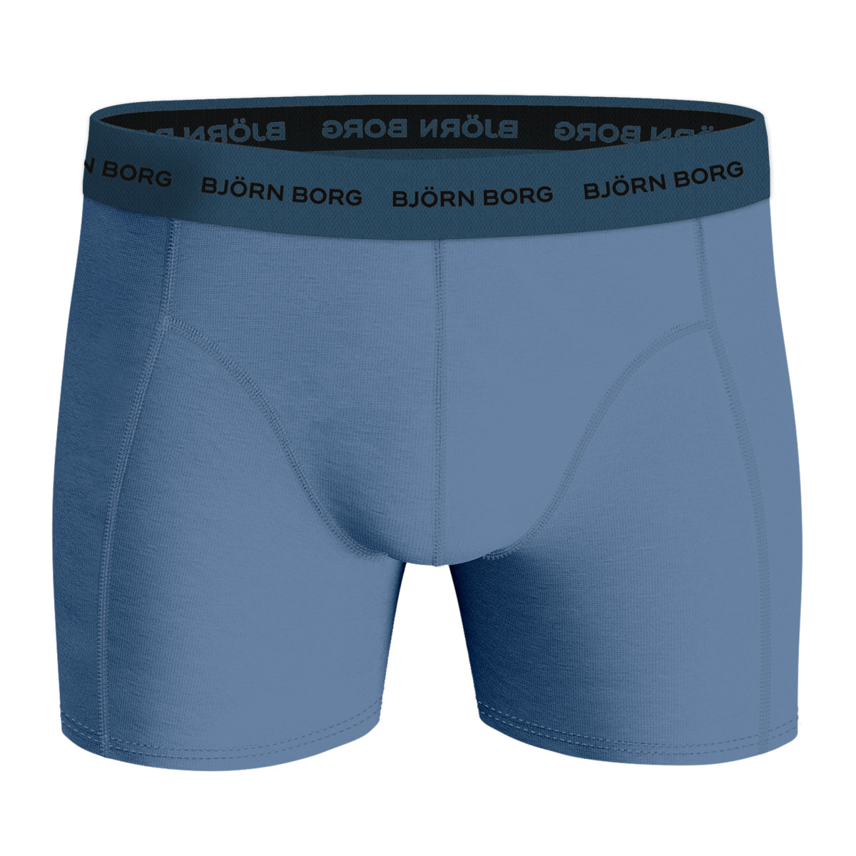 Björn Borg Cotton Stretch Boxer 7er Pack Boxershorts blau