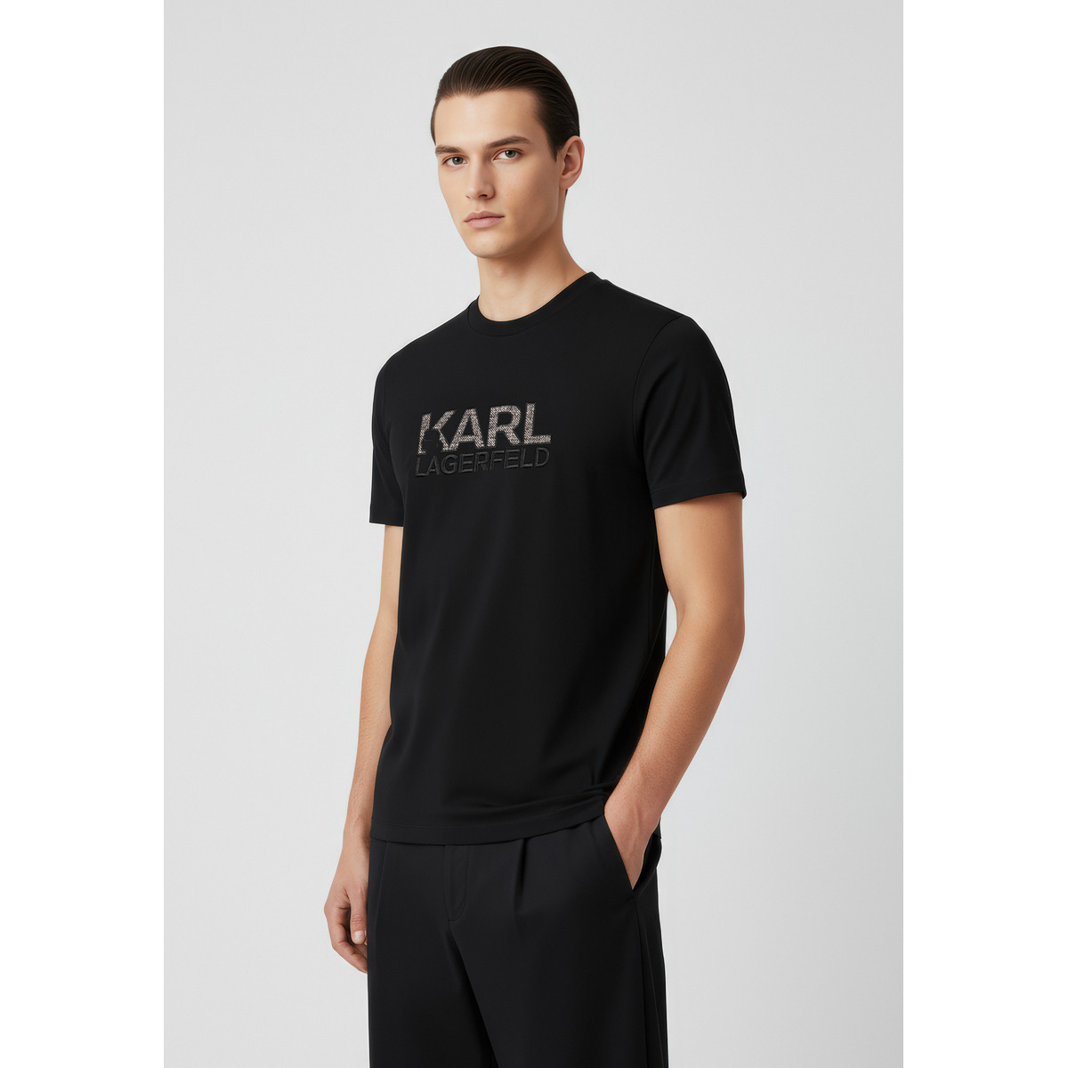 KARL LAGERFELD 755038 T-Shirt schwarz