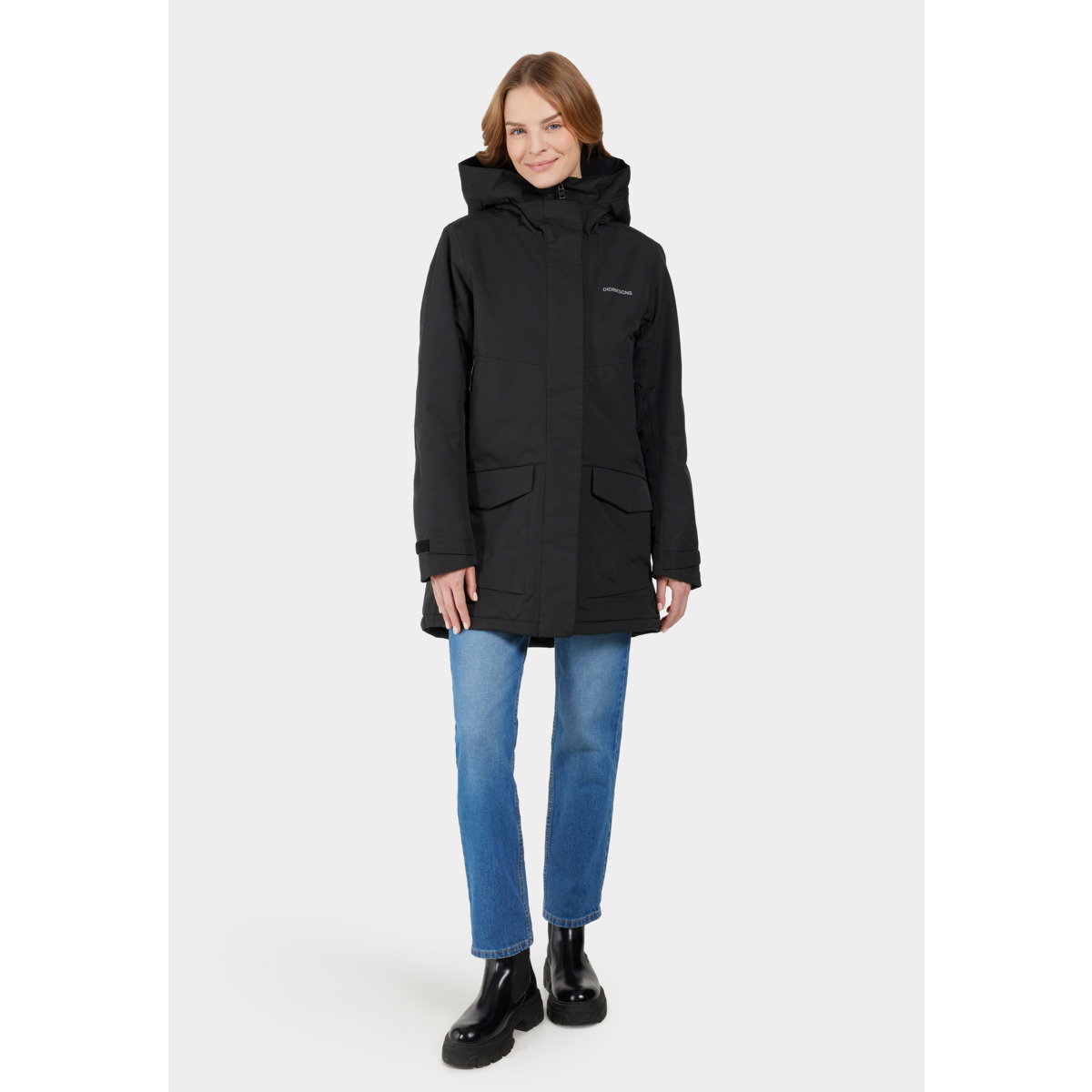 Didriksons Frida WNS Parka 7 Parka schwarz