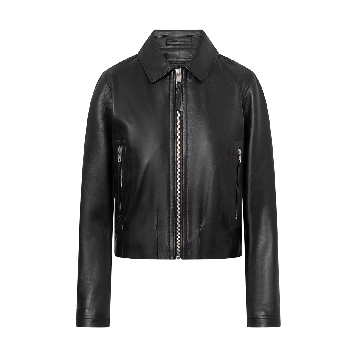Bolongaro Trevor Flora Bomber Lederjacke schwarz