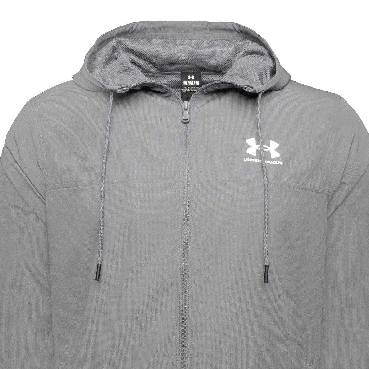 Under Armour Rival Wvn Windbreaker Funktionsjacke grau Under Armour Rival Wvn Windbreaker Funktionsjacke grau