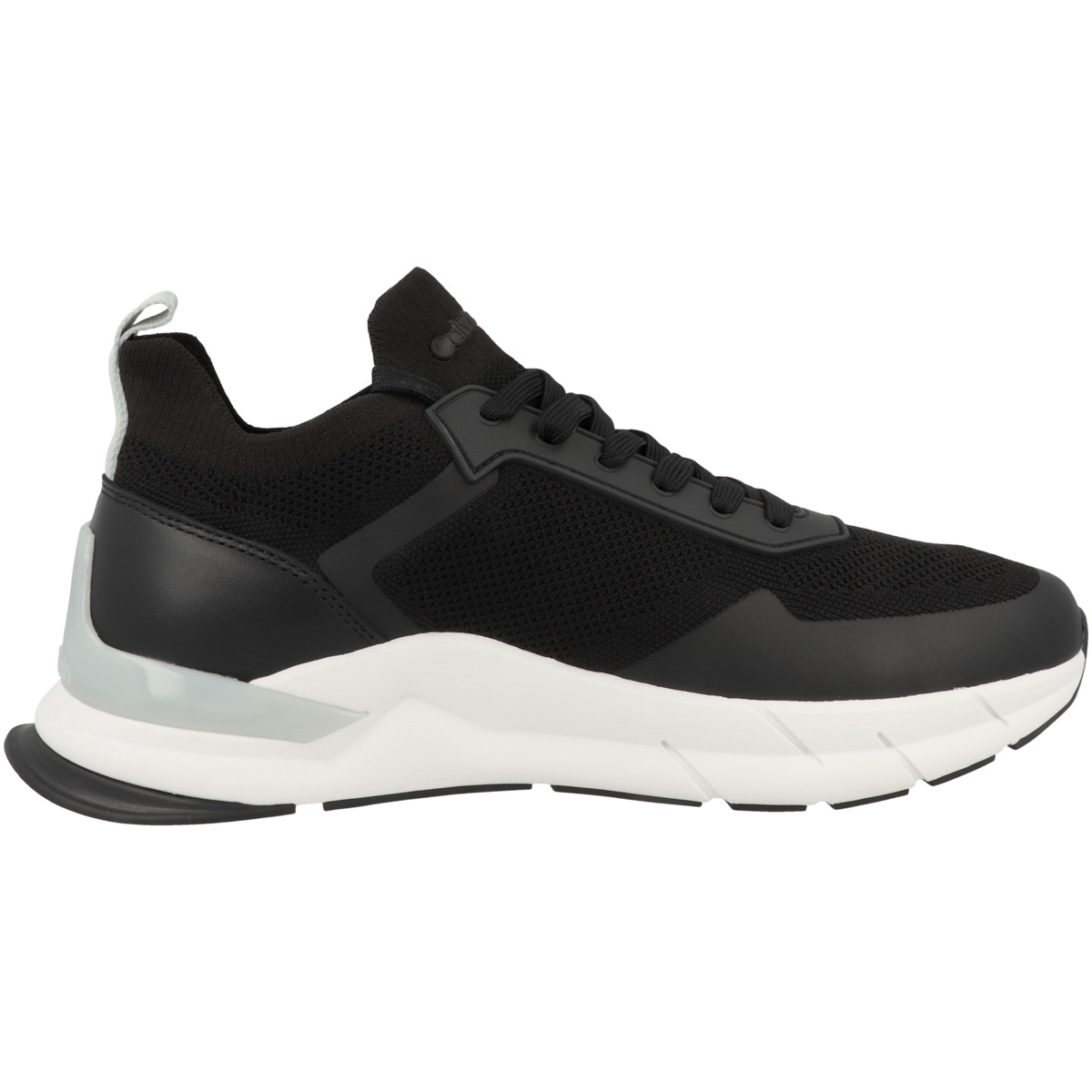 Calvin Klein Low Top Lace Up Mix Sneaker schwarz Calvin Klein Low Top Lace Up Mix Sneaker schwarz
