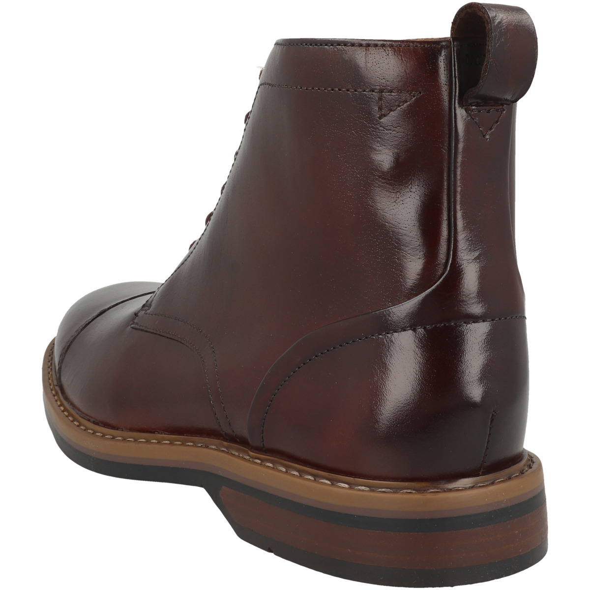 Clarks Aldwin Cap Boots braun