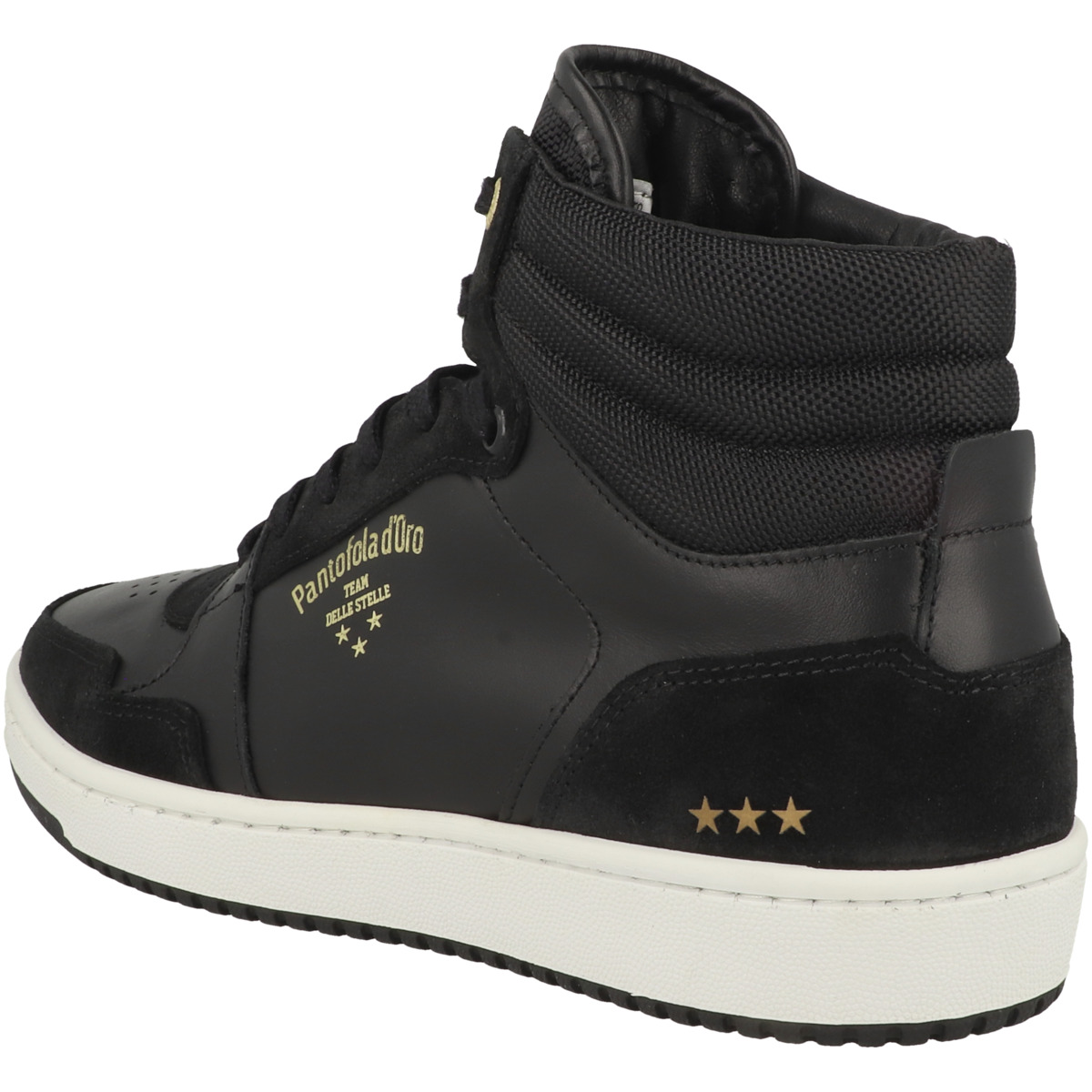 Pantofola d Oro Sirolo Mid Sneaker schwarz