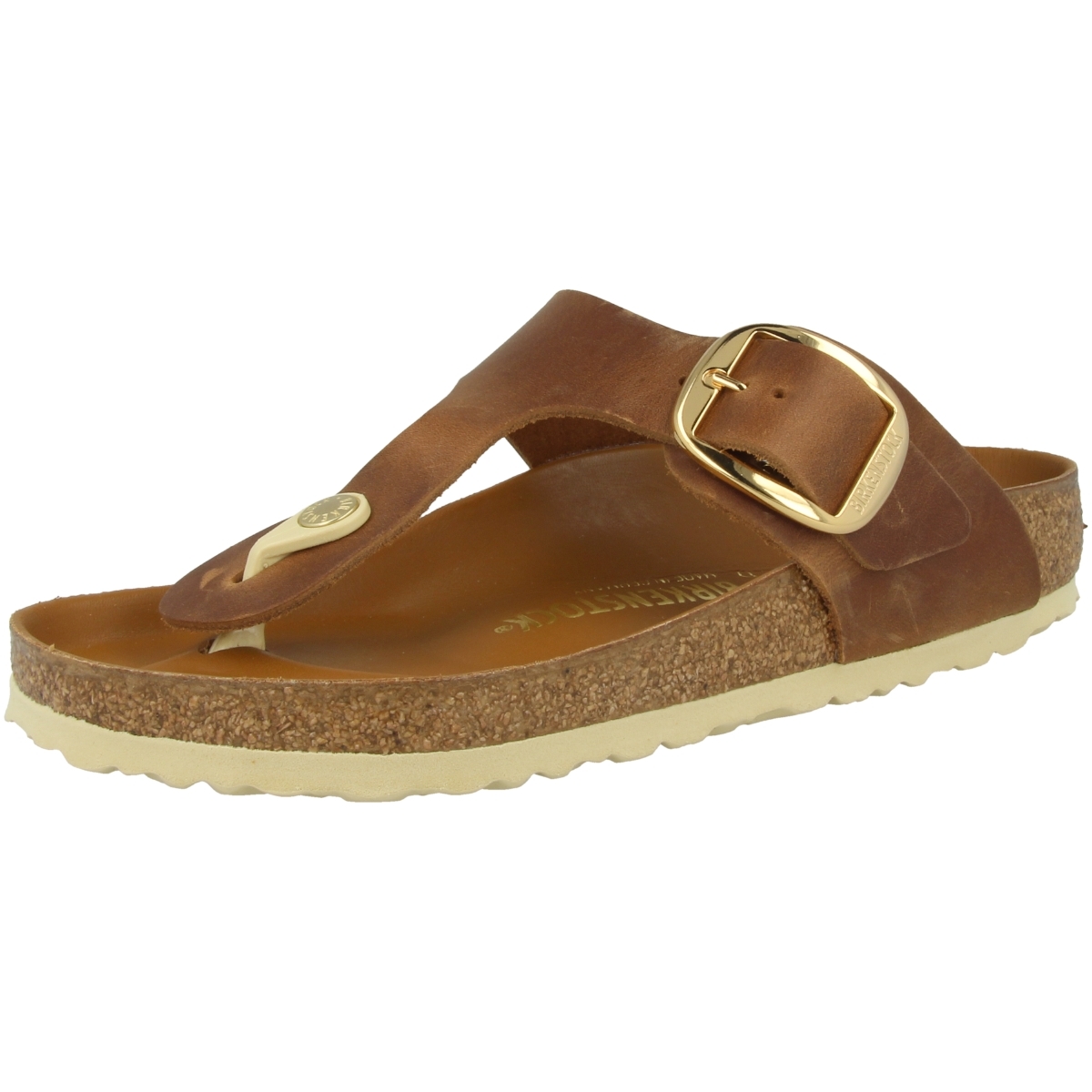 Birkenstock Gizeh Big Buckle Naturleder Sandale normal braun Birkenstock Gizeh Big Buckle Naturleder Sandale normal braun