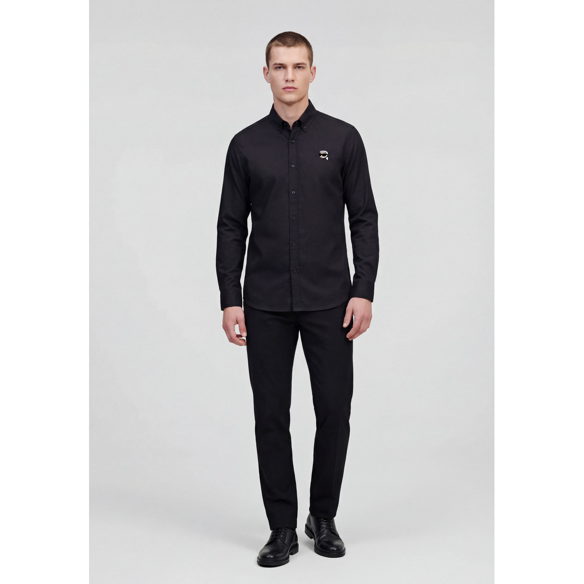 KARL LAGERFELD 605912 Hemd schwarz