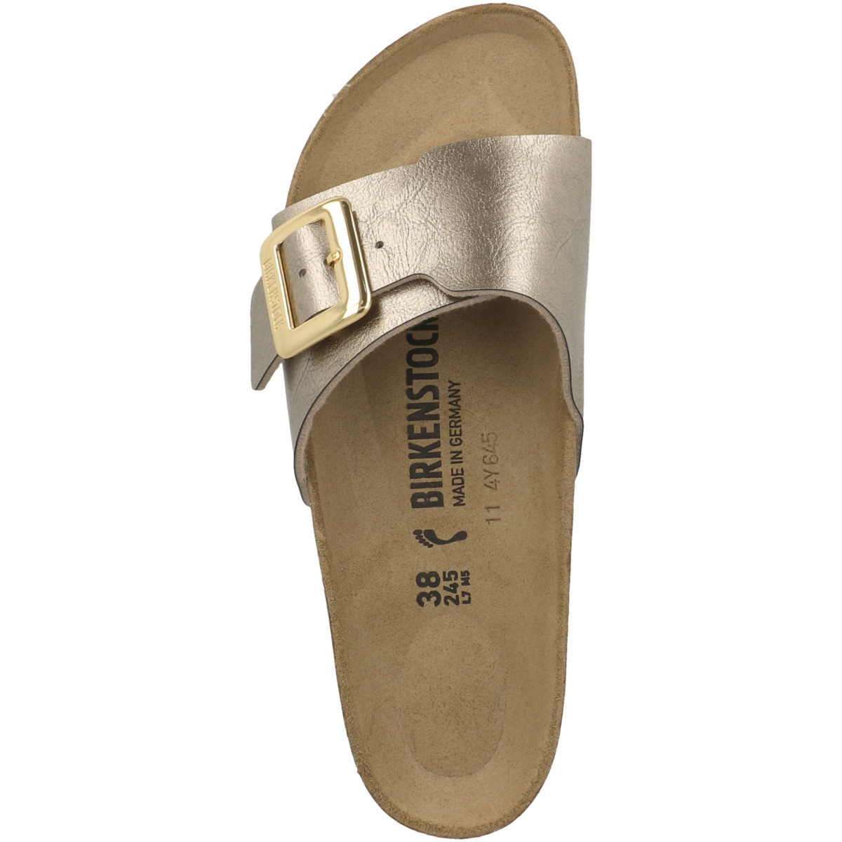 Birkenstock Catalina Cushion Buckle Birko-Flor Sandale schmal braun