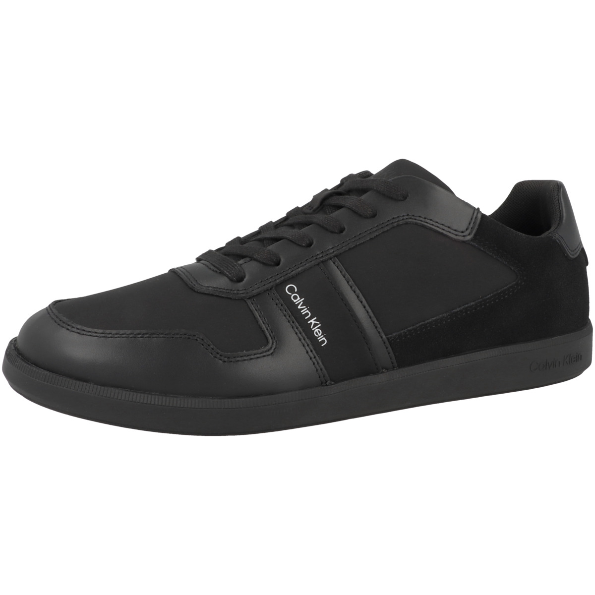 Calvin Klein Low Top Lace Up Mix Sneaker schwarz Calvin Klein Low Top Lace Up Mix Sneaker schwarz