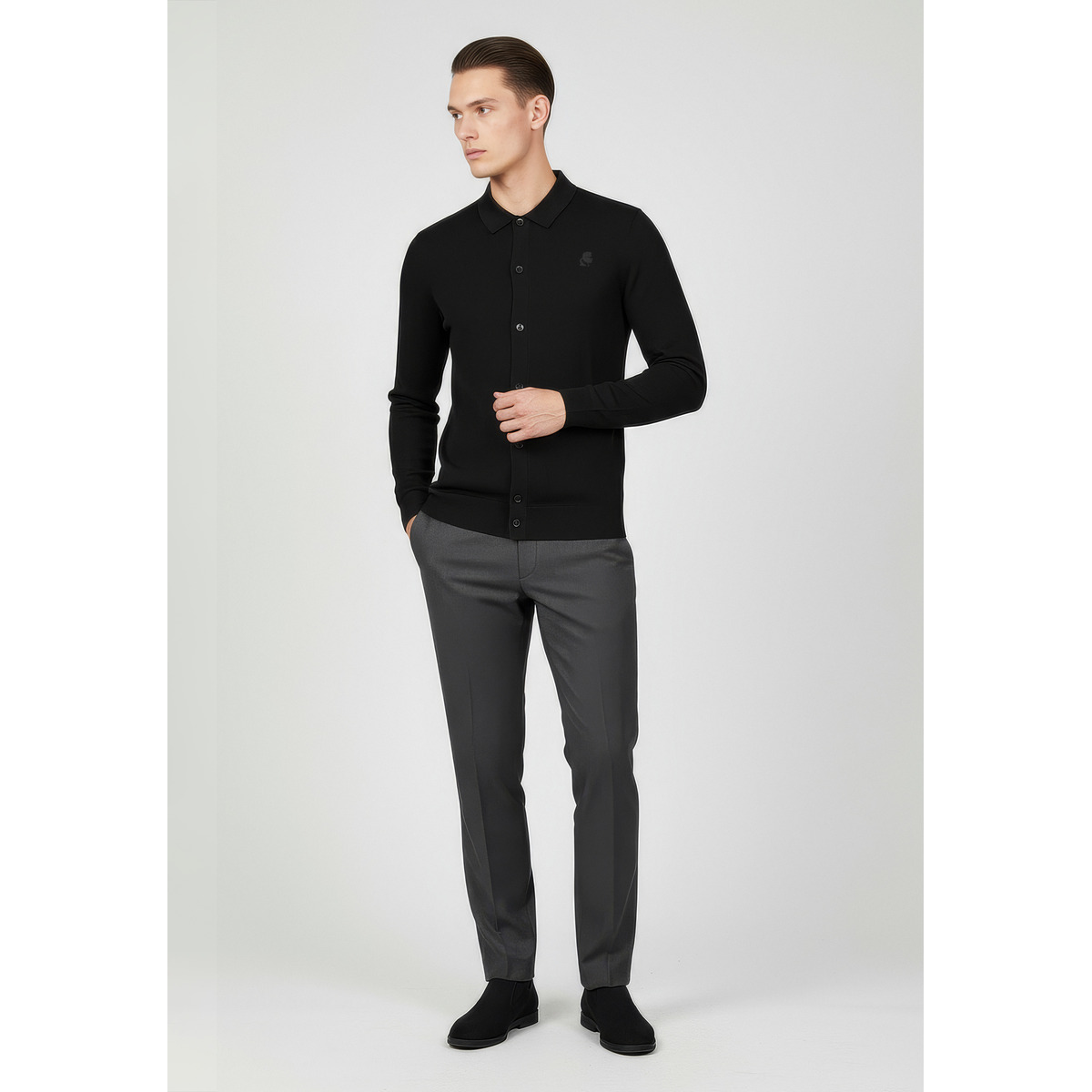 KARL LAGERFELD 655042 Jacke schwarz