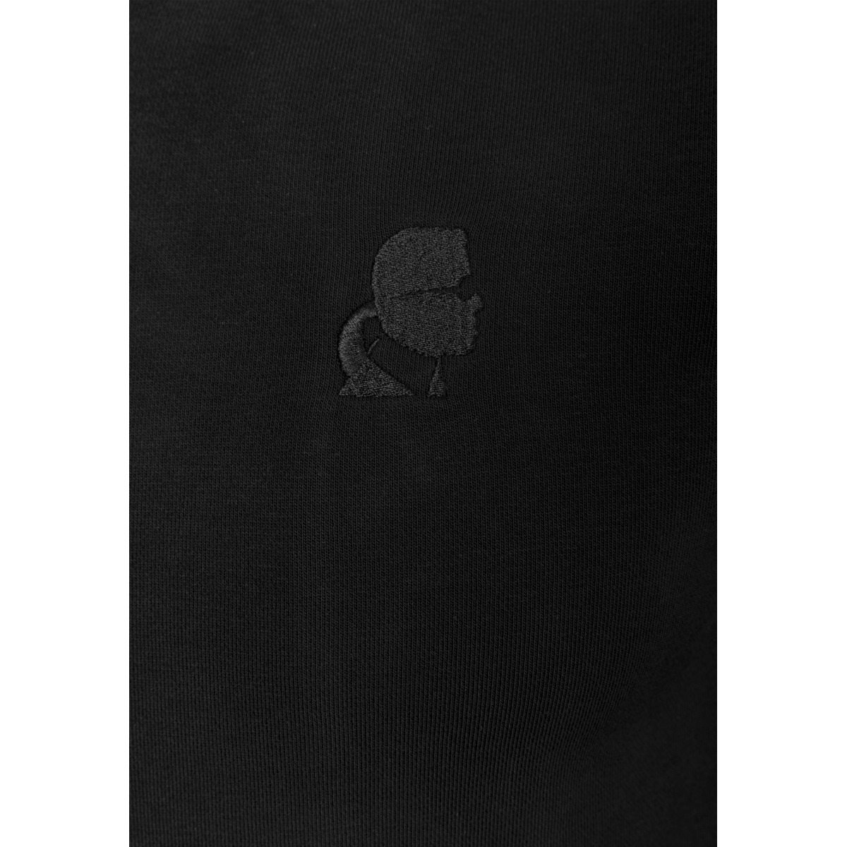 KARL LAGERFELD 705751 Sweatjacke schwarz