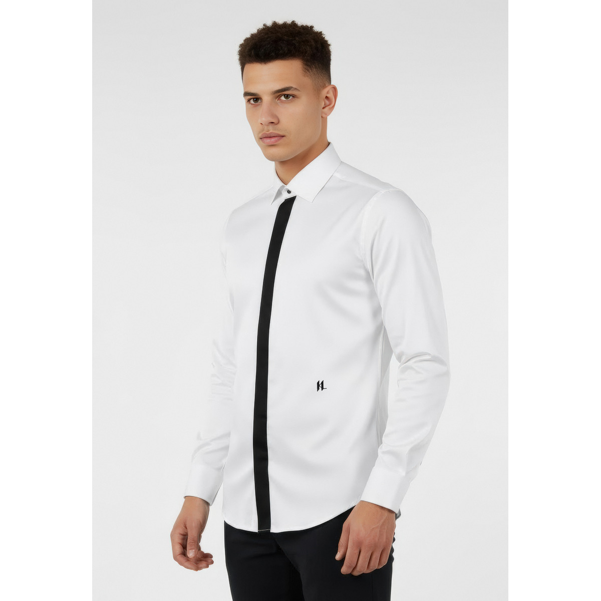 KARL LAGERFELD 605141 Hemd weiss