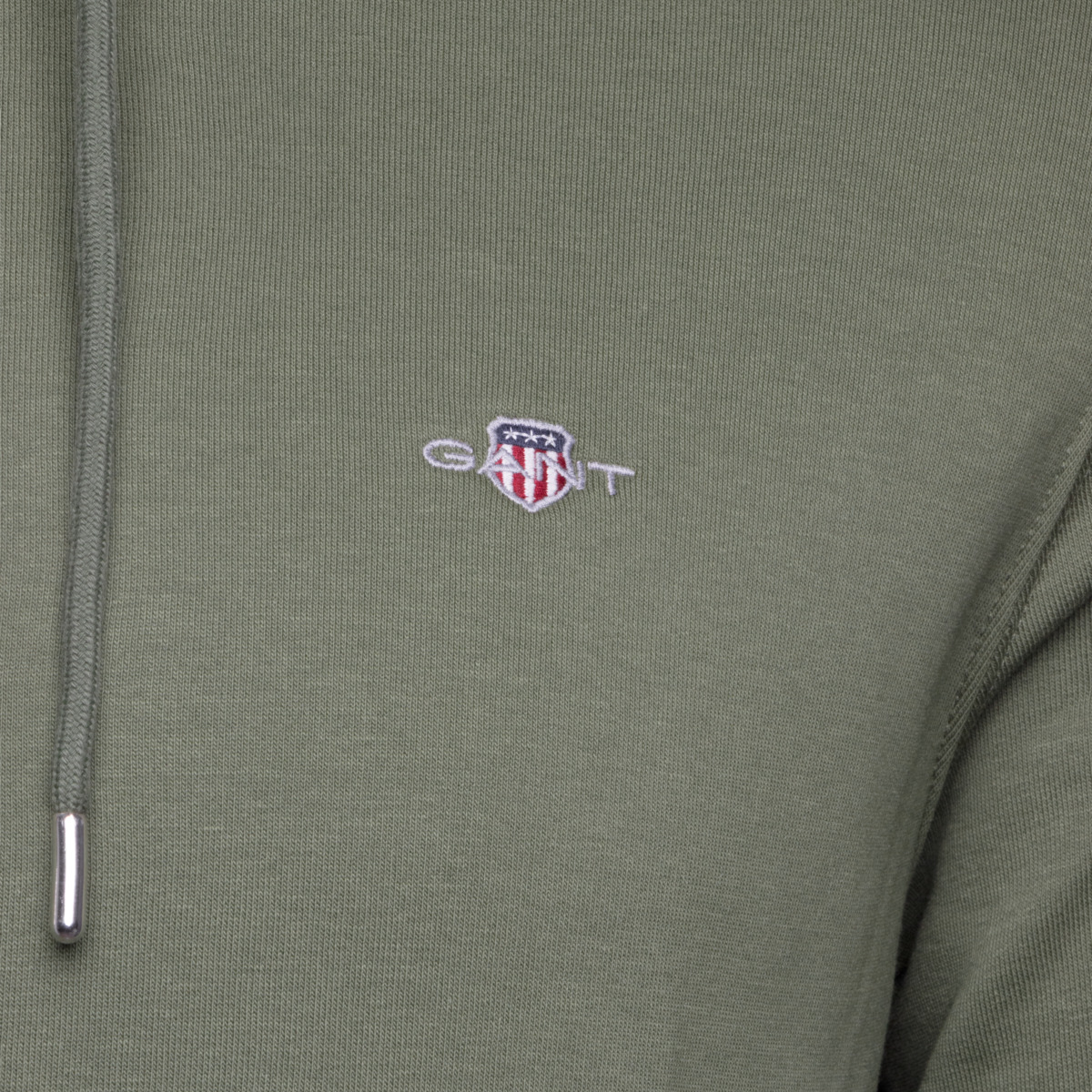 GANT Reg Shield  Hoodie gruen, grau