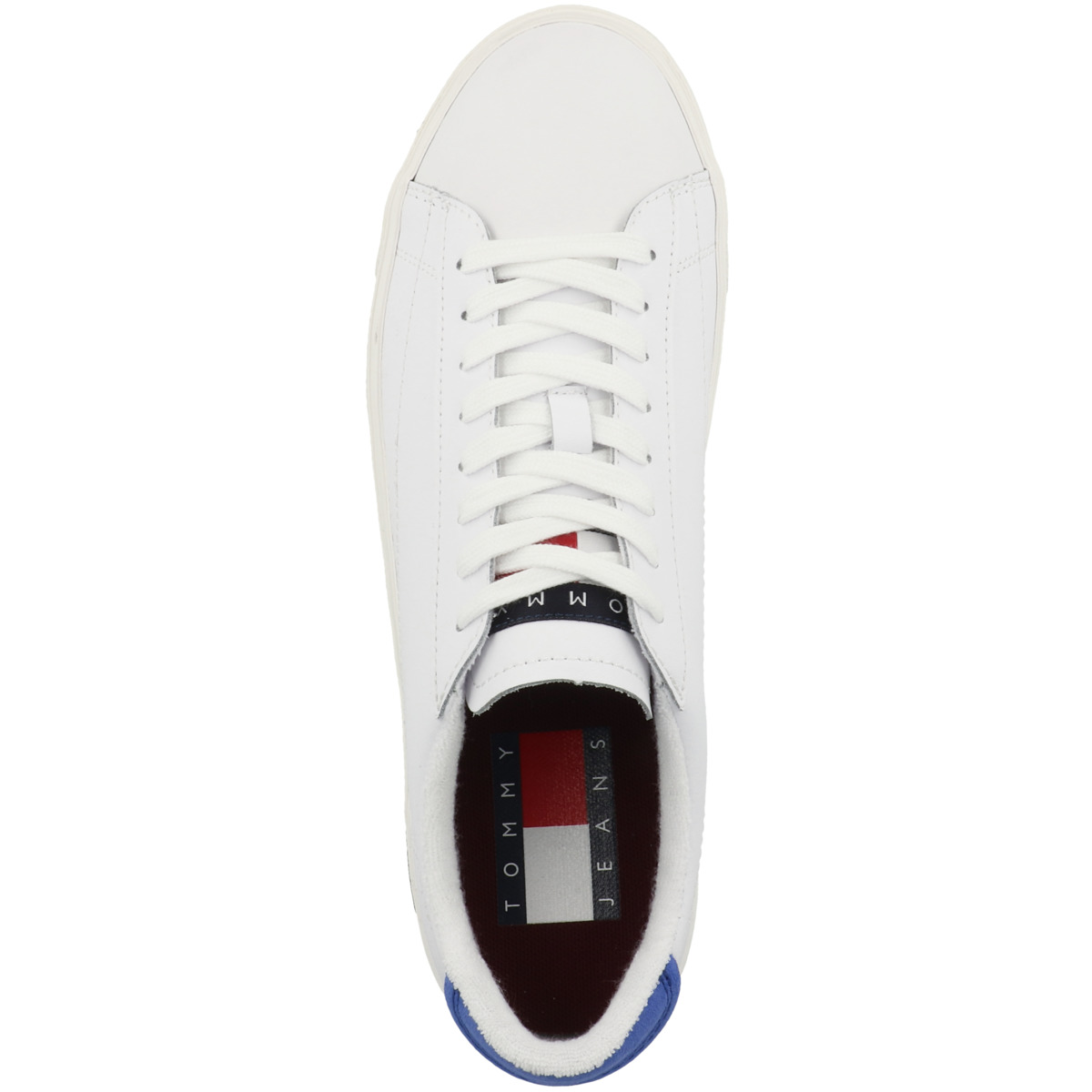 Tommy Hilfiger Tommy Jeans Leather Vulcanized Sneaker weiss Tommy Hilfiger Tommy Jeans Leather Vulcanized Sneaker weiss