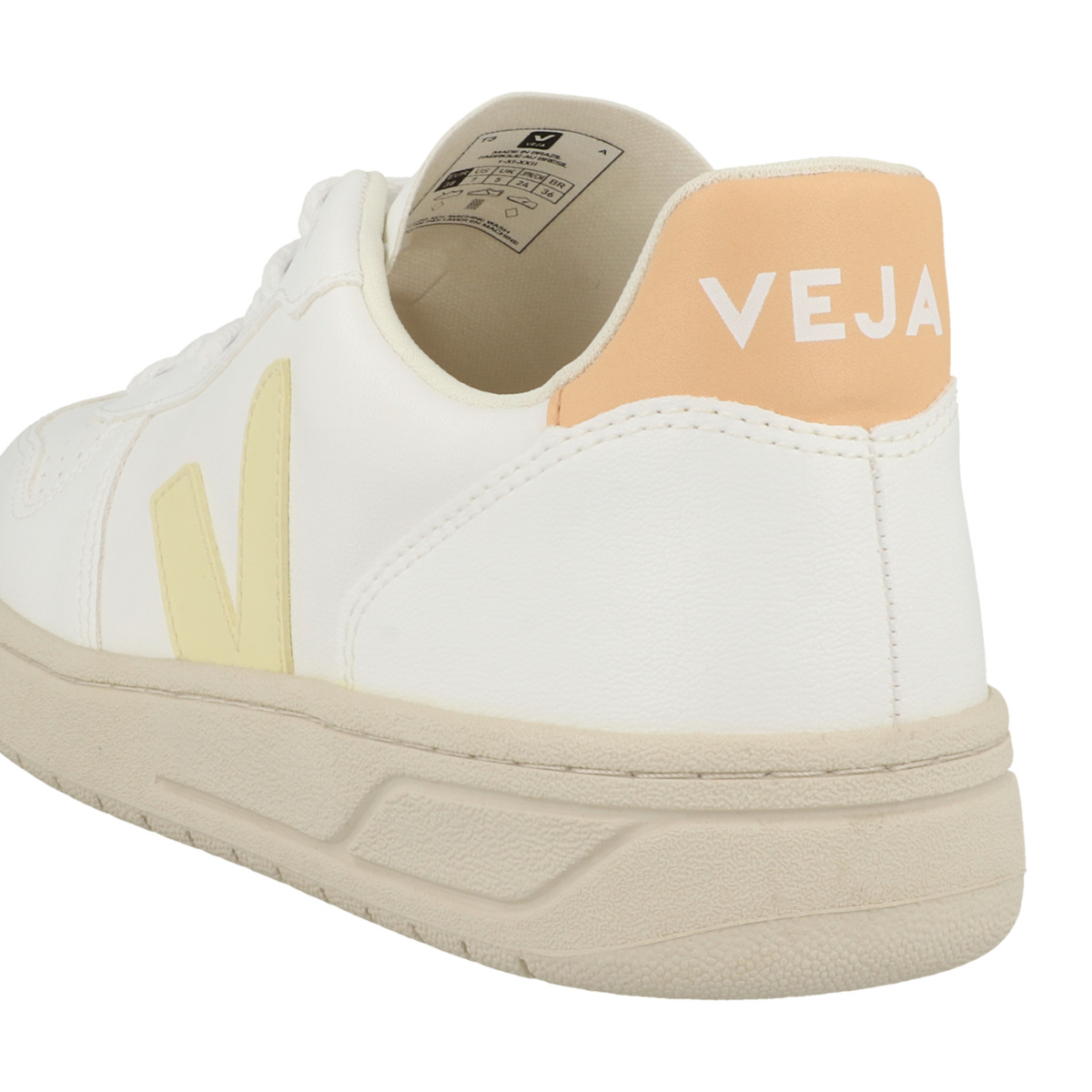 VEJA V-10 CWL Sneaker low weiss