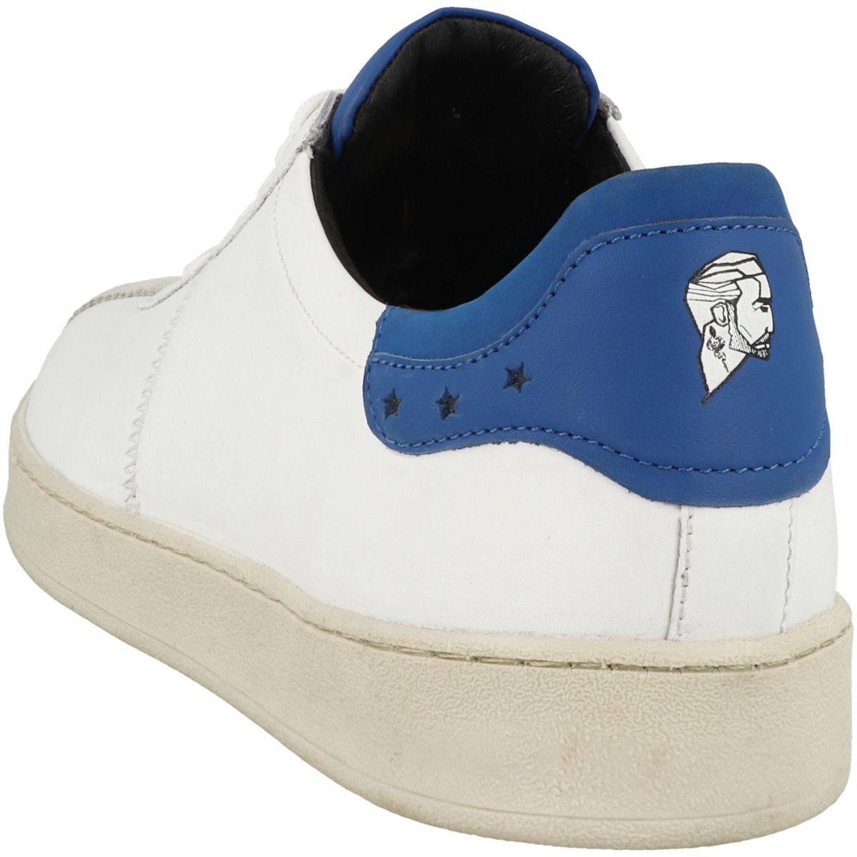 Gordon & Bros Argentina Stockholm-Nappa-Nubuck Sneaker weiss