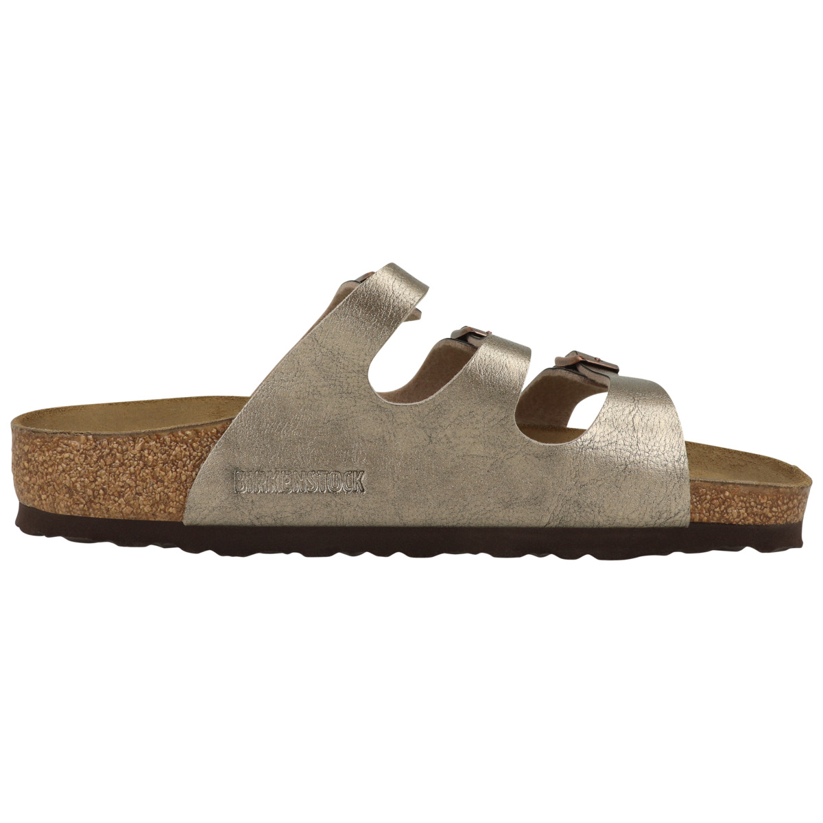 Birkenstock Florida Birko-Flor Graceful Sandale normal hellbraun