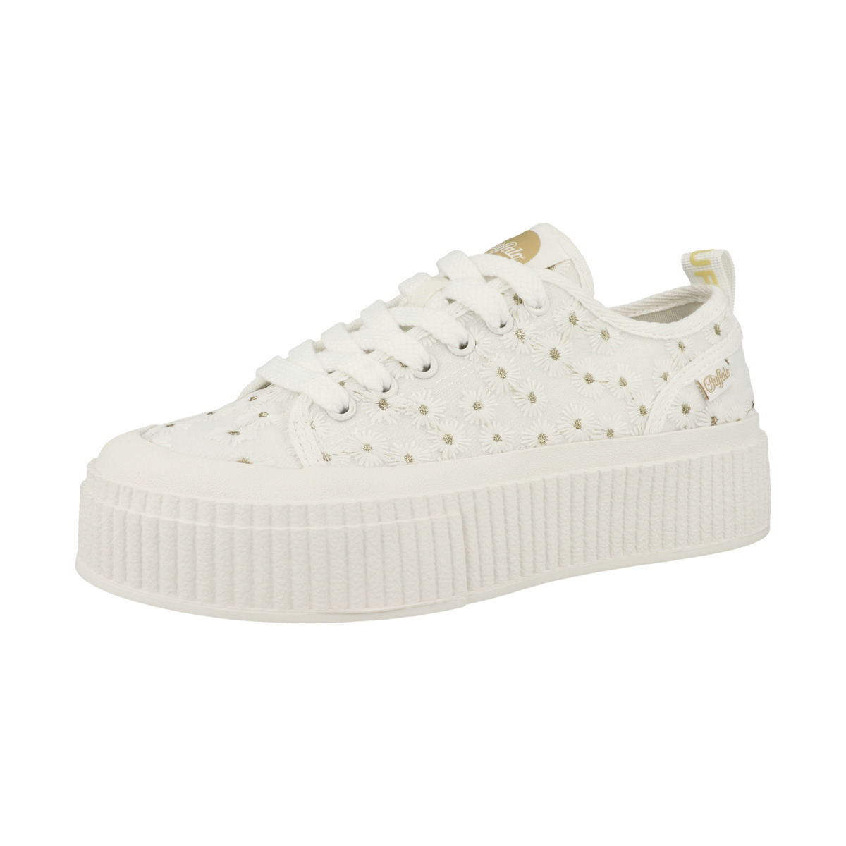 Buffalo Madison Low Bloom Sneaker low weiss