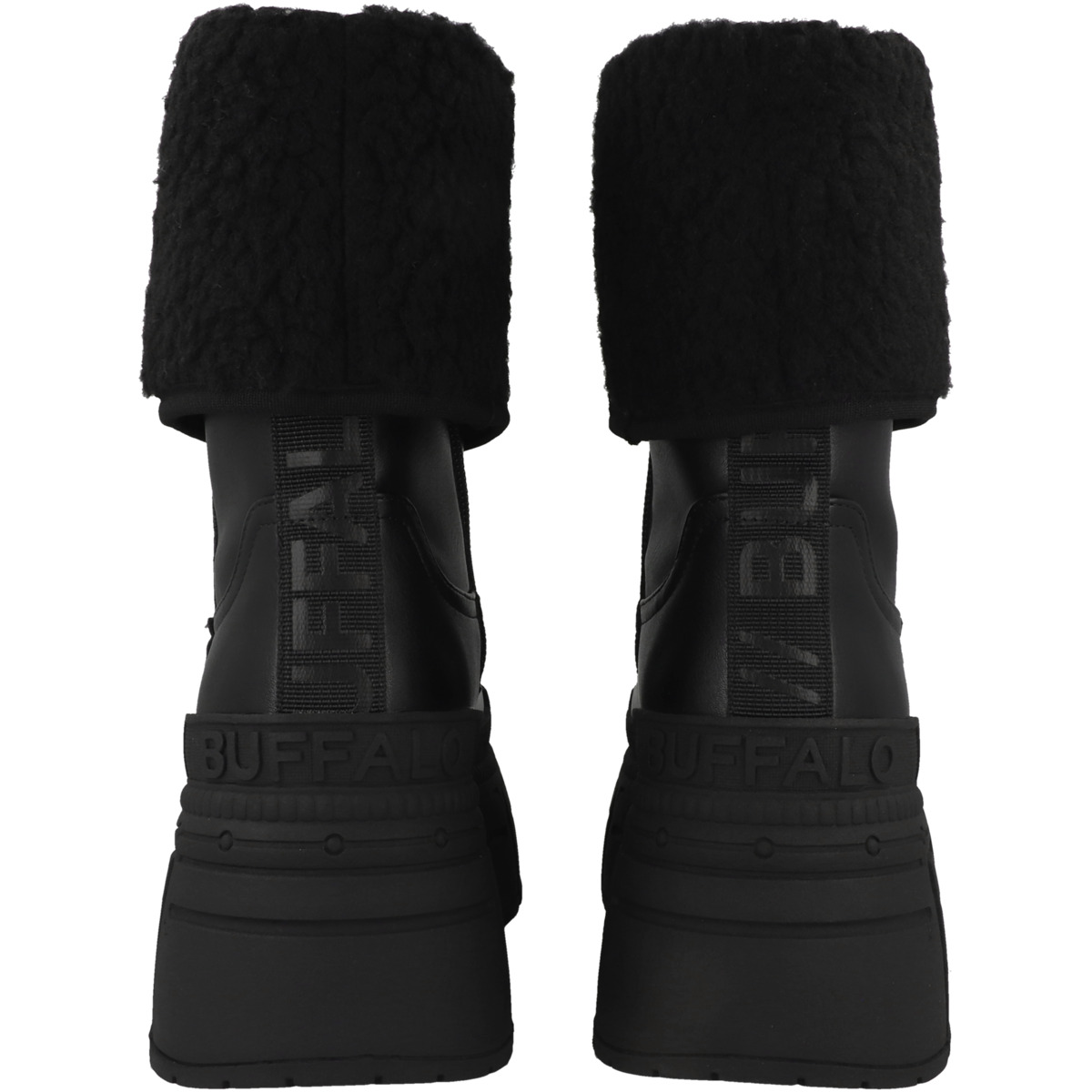 Buffalo Gospher Fold Warm Winterstiefel schwarz