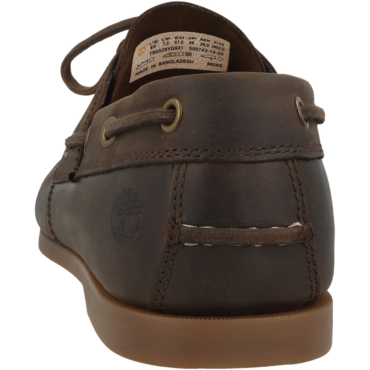 Timberland Cedar Bay Boat Shoe Slipper dunkelbraun