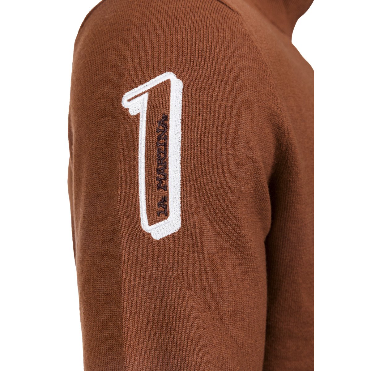 La Martina MBS314 Pullover orange