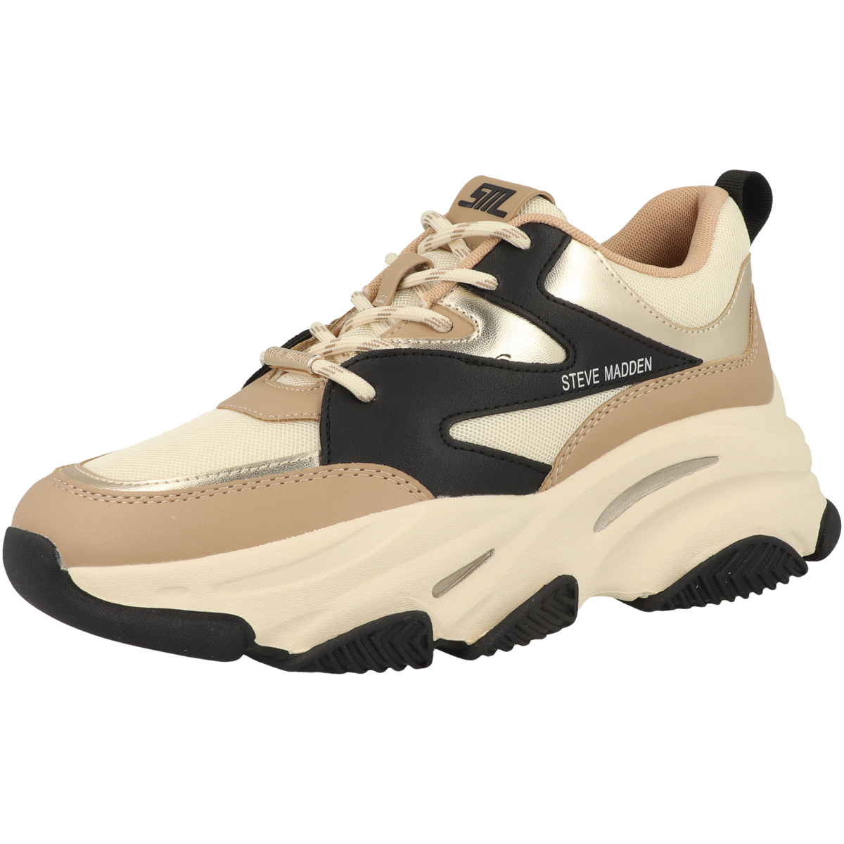 Steve Madden Progressive Sneaker low creme/hellbraun