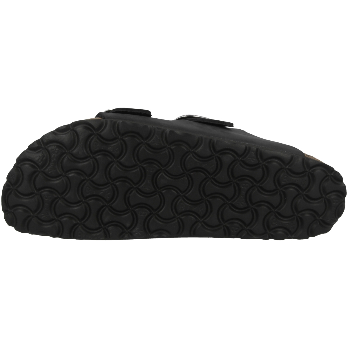 Birkenstock Arizona Big Buckle Geöltes Nubukleder Sandale schmal schwarz Birkenstock Arizona Big Buckle Geöltes Nubukleder Sandale schmal schwarz