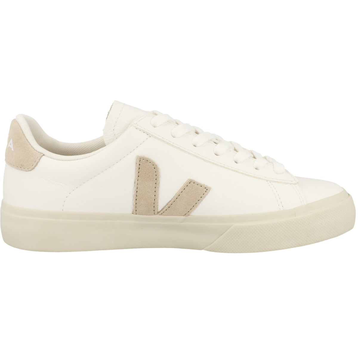 VEJA Campo Chromefree Leather Sneaker low weiss