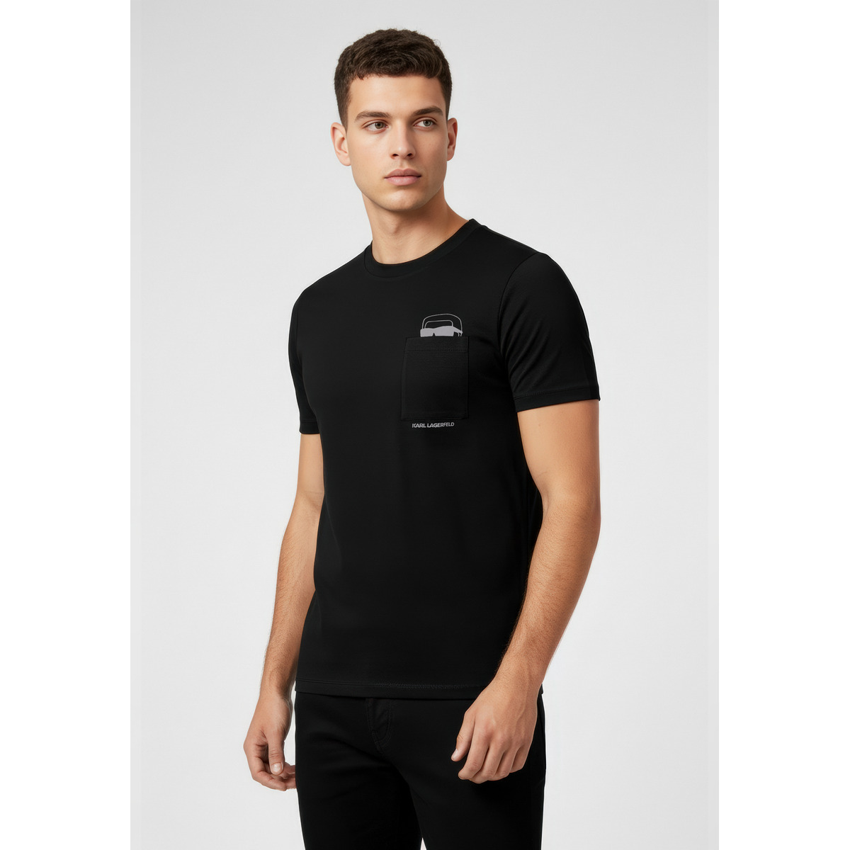 KARL LAGERFELD 755047 T-Shirt schwarz