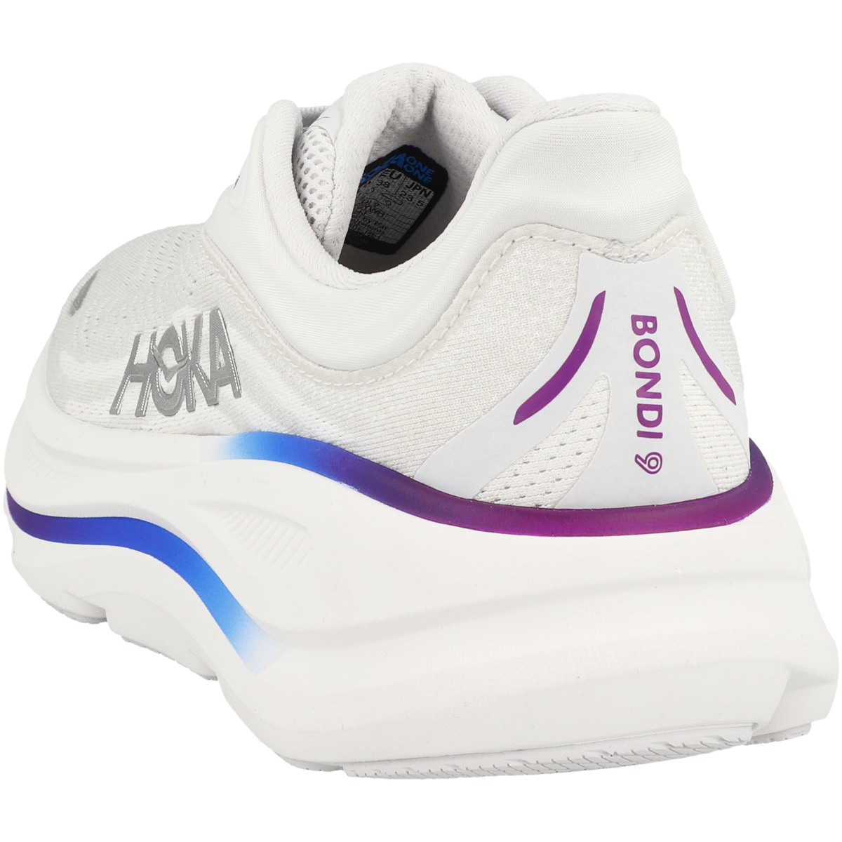 HOKA Bondi 9 Laufschuhe hellgrau HOKA Bondi 9 Laufschuhe hellgrau