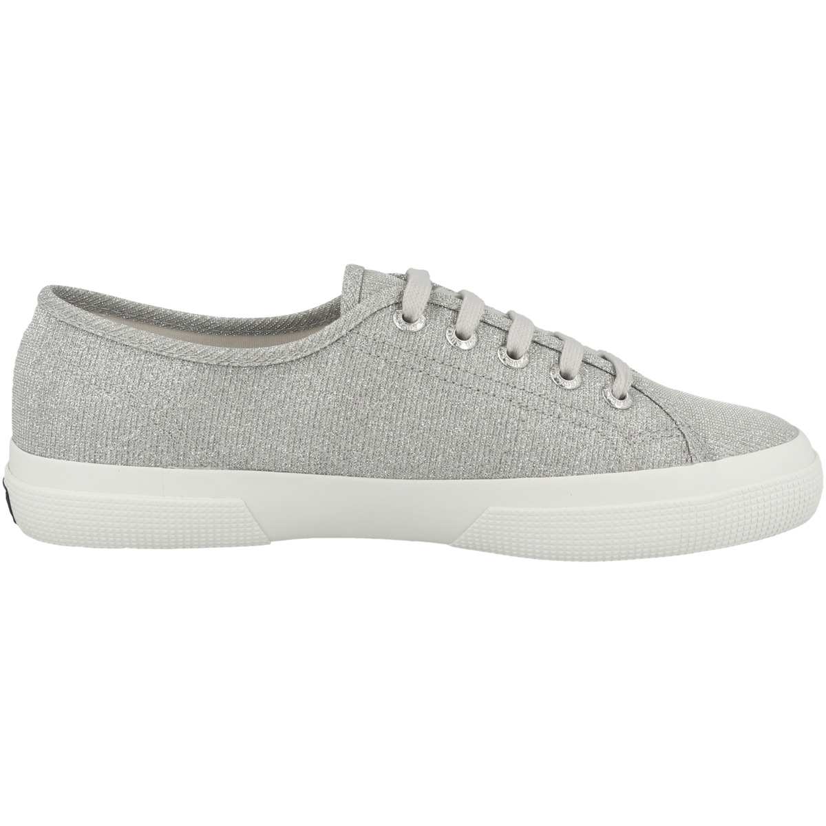 Superga 3750 Jersey Lame Leggera Sneaker low silber