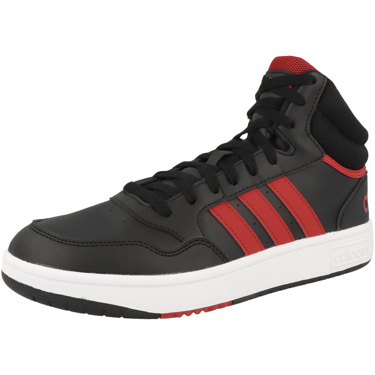 Adidas Hoops 3.0 Mid Sneaker schwarz