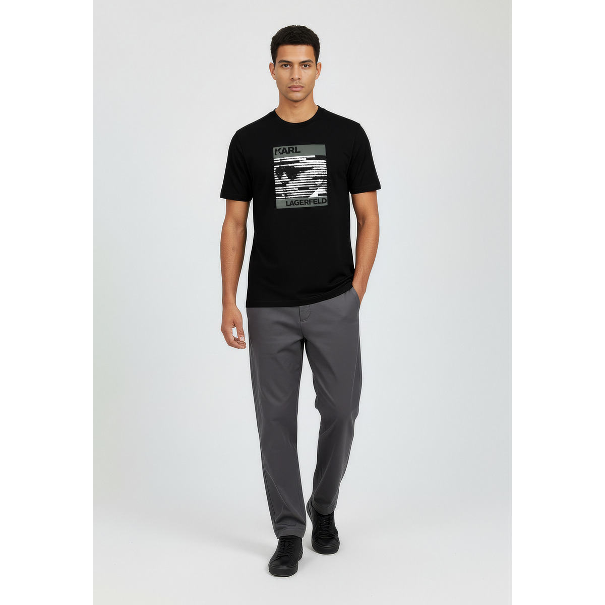 KARL LAGERFELD 755131 T-Shirt schwarz