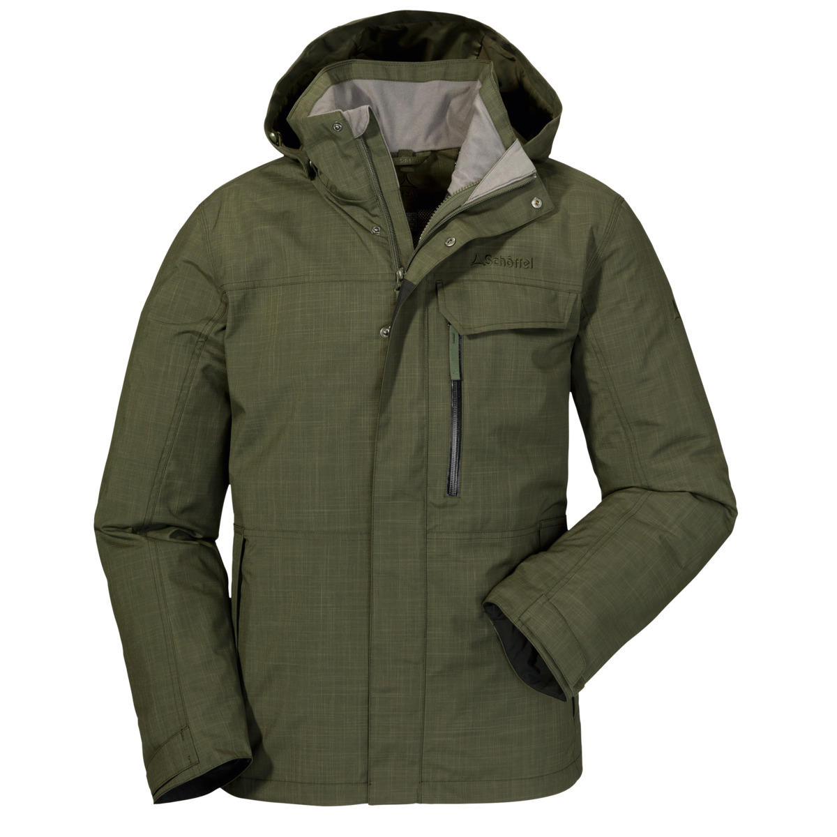 Schöffel ZipIn! Jacket Imphal1 Funktionsjacke dunkelgruen