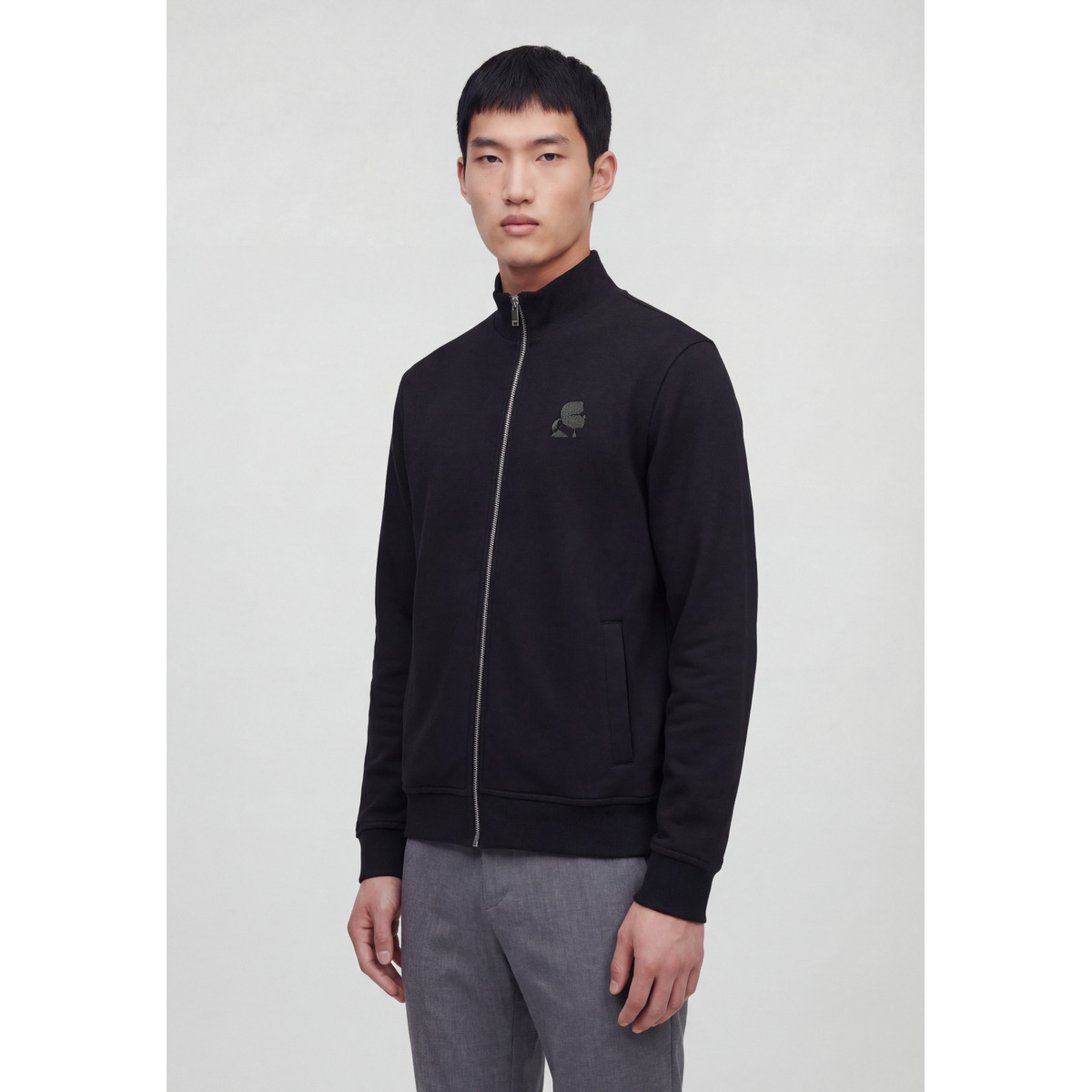 KARL LAGERFELD 705750 Sweatjacke schwarz