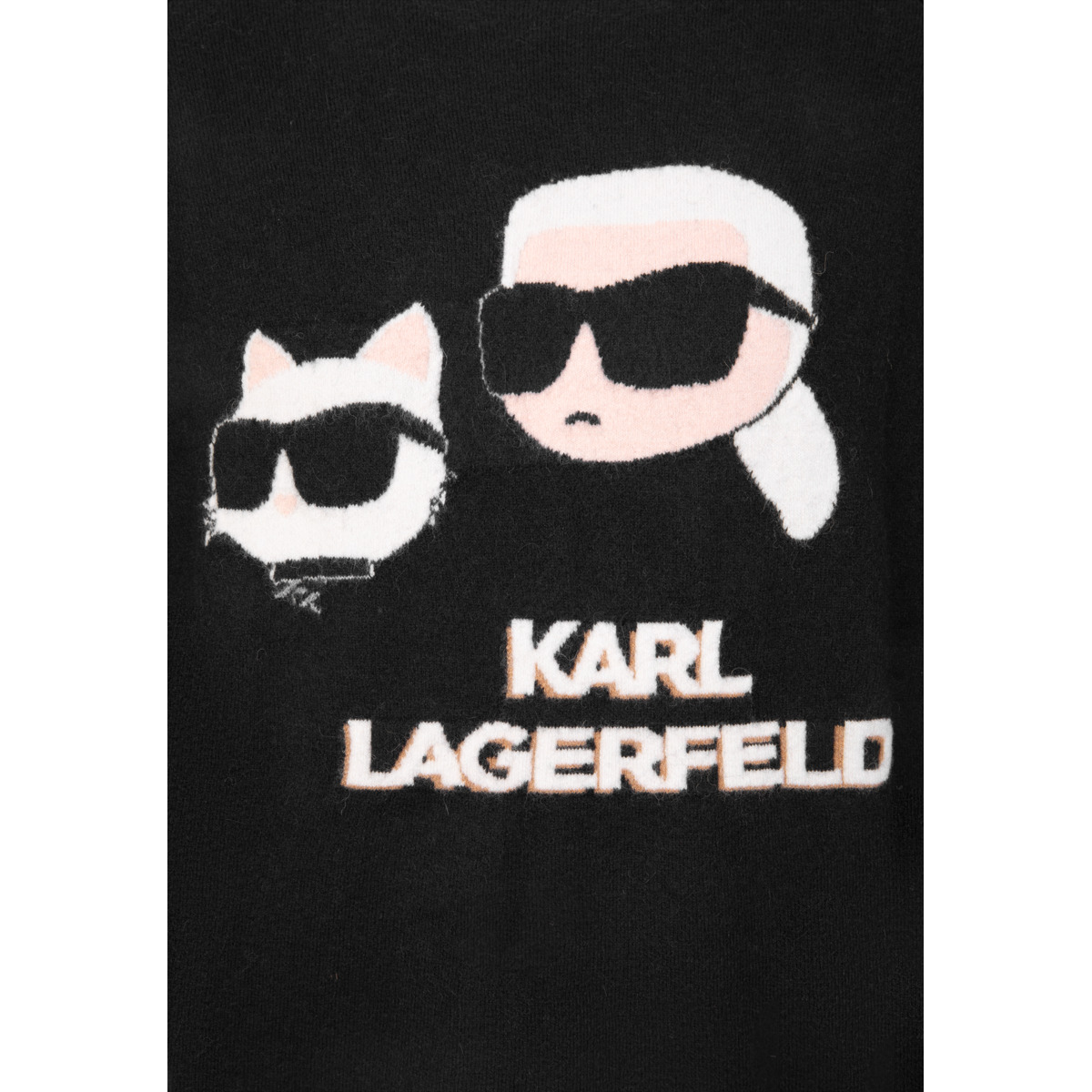 KARL LAGERFELD 655030 Pullover schwarz