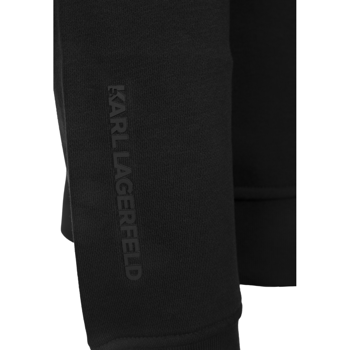 KARL LAGERFELD 705045 Sweatjacke schwarz