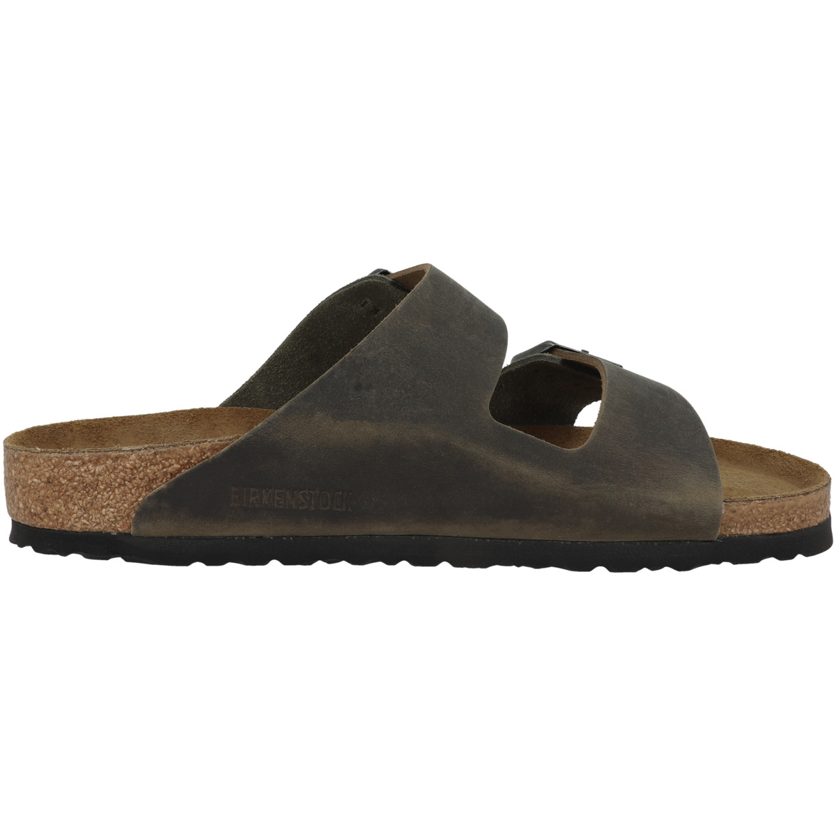 Birkenstock Arizona Leder Mix Sandale normal gruen