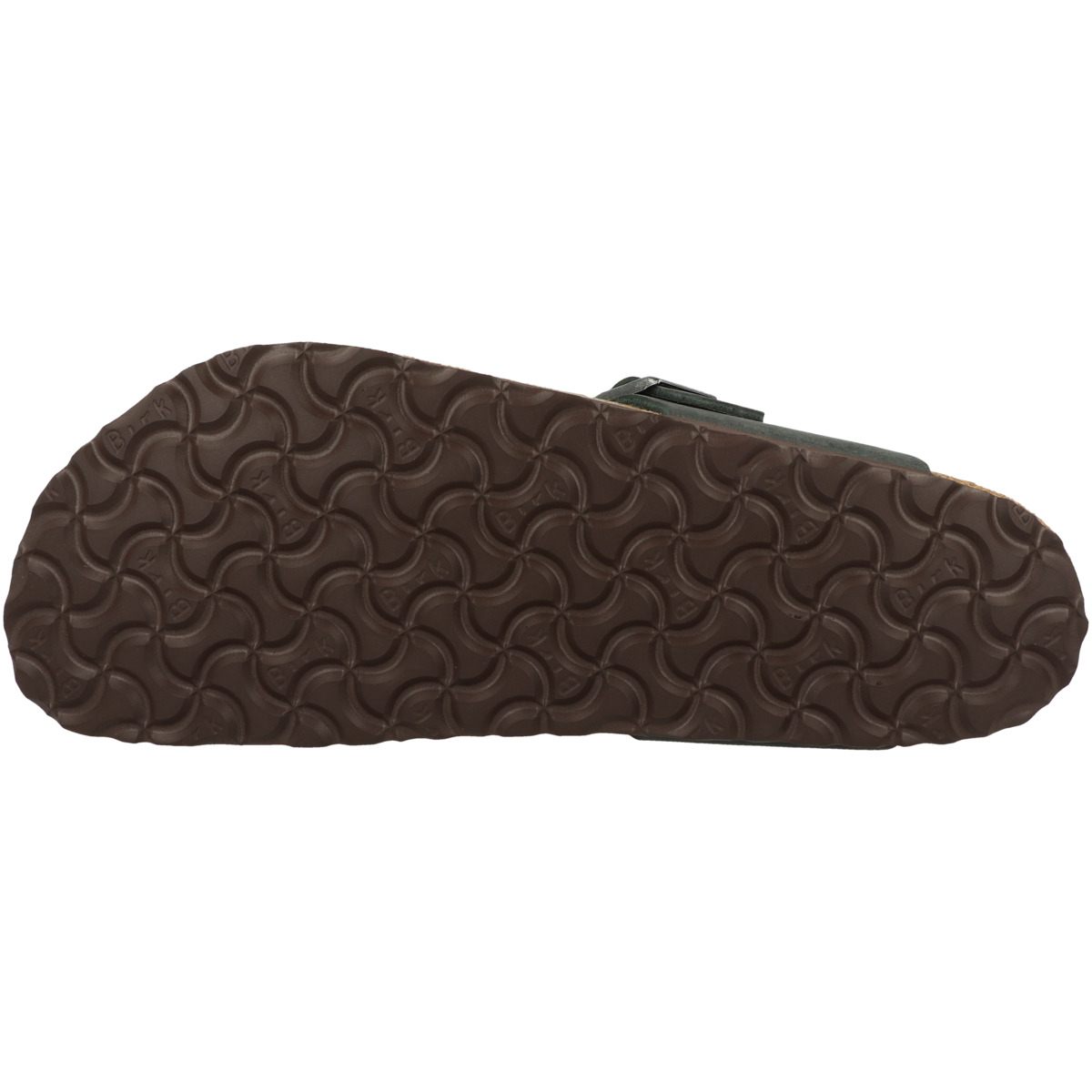 Birkenstock Gizeh geöltes Nubukleder Zehensandale normal gruen