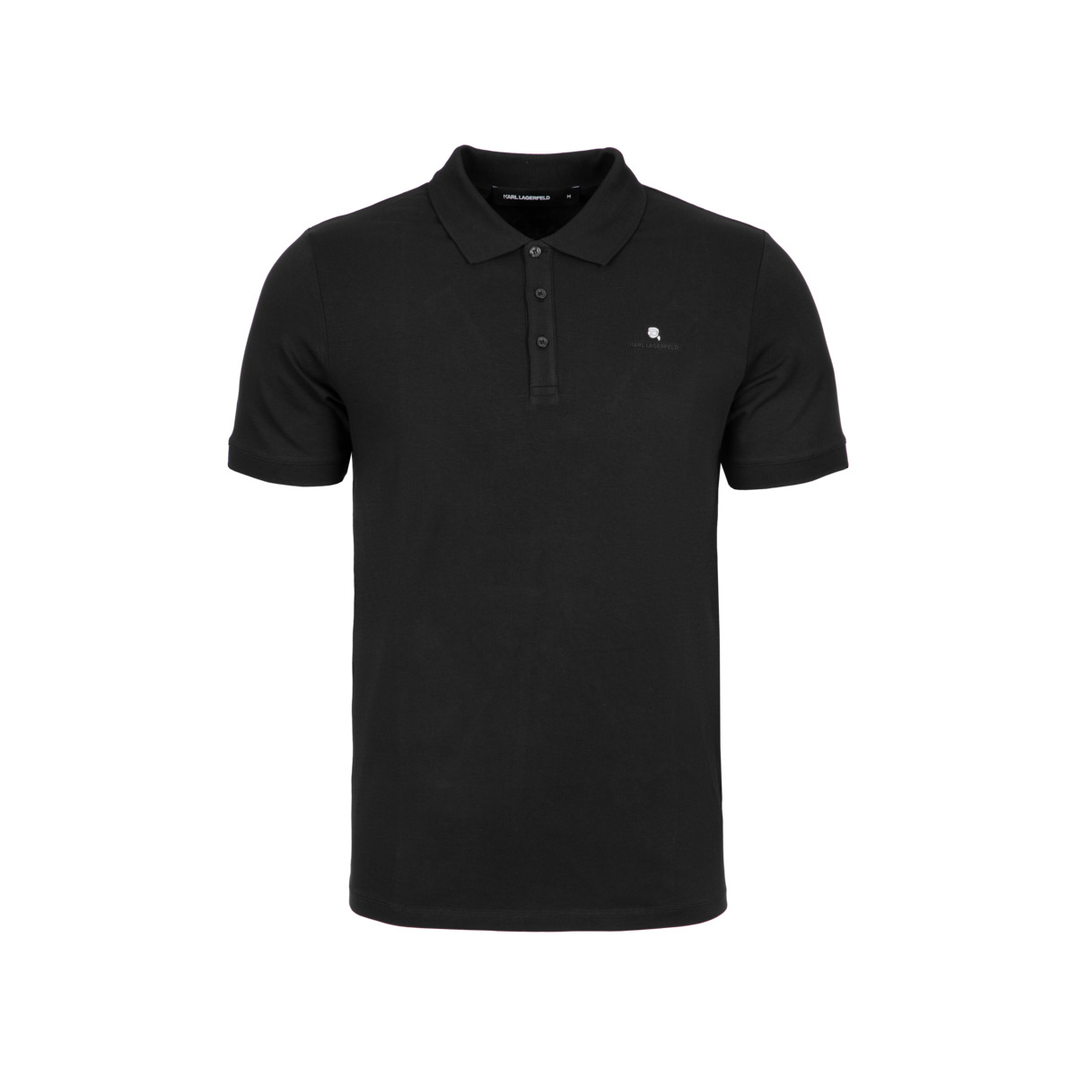 KARL LAGERFELD 745022 Poloshirt schwarz
