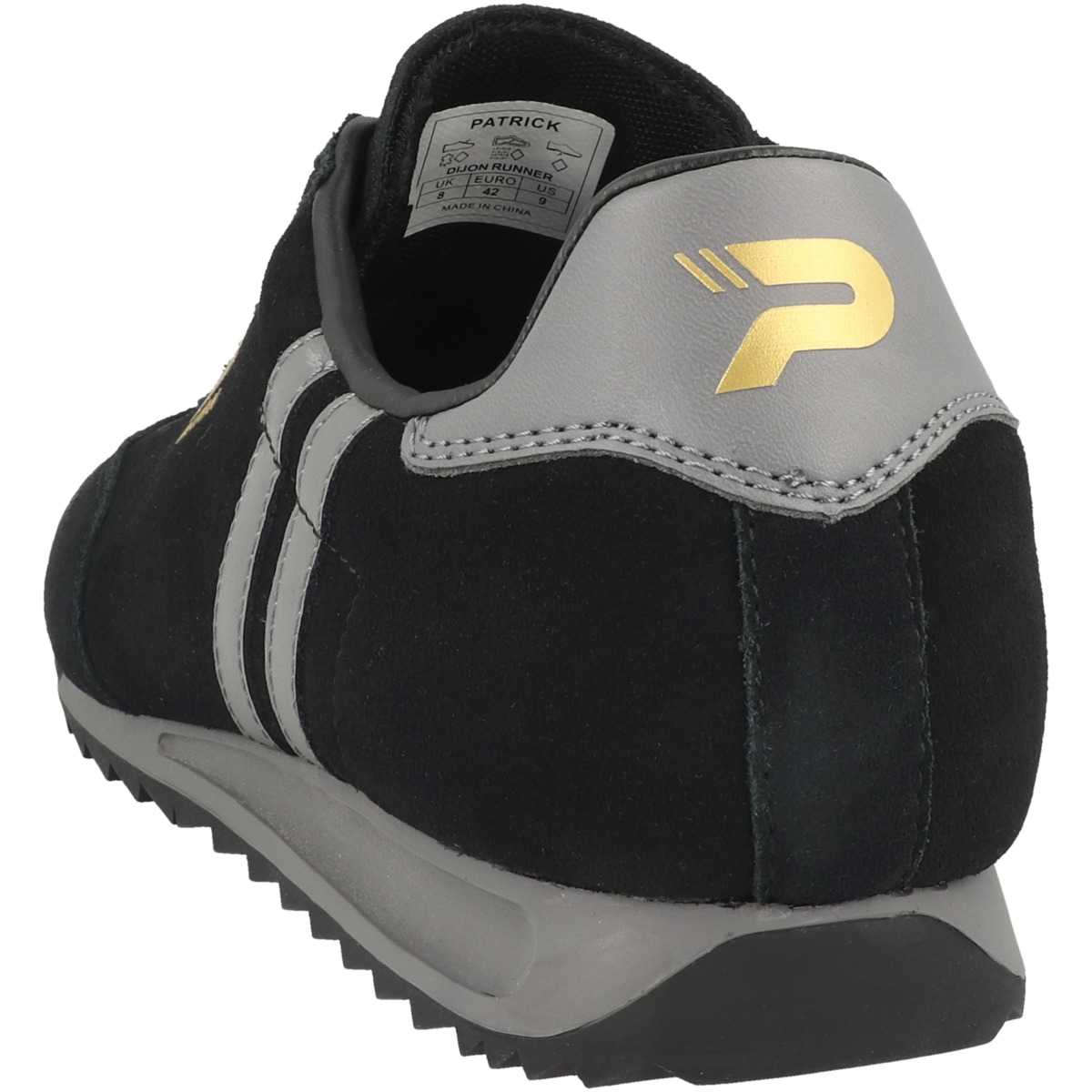 Patrick Dijon Trainer Sneaker low schwarz