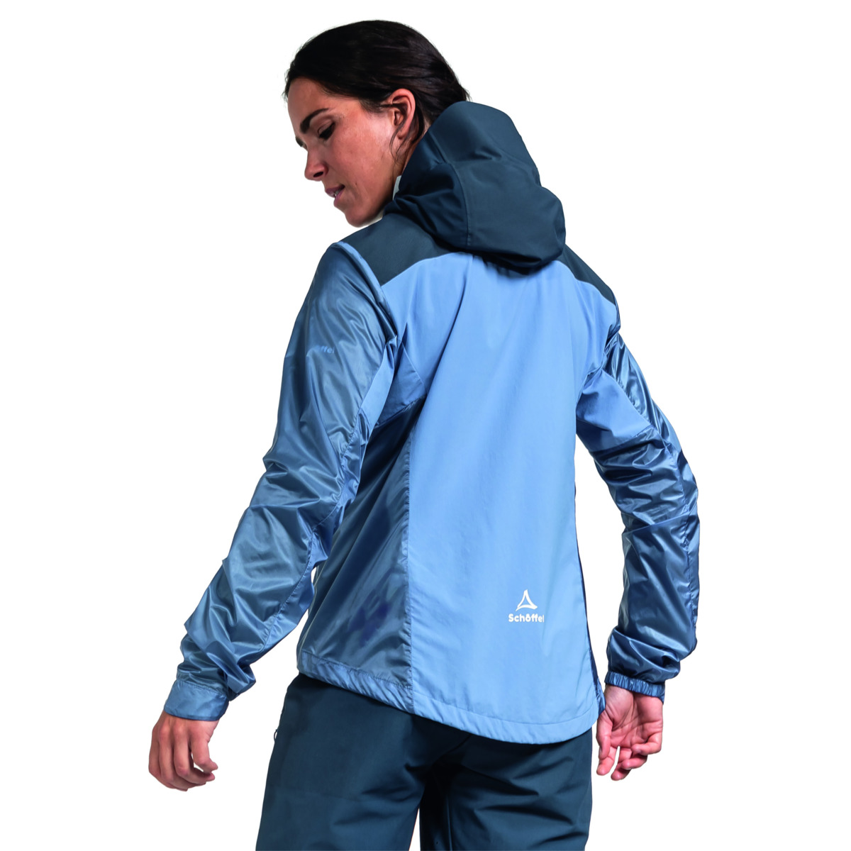 Schöffel Hybrid Jkt Flow Trail L Funktionsjacke blau Schöffel Hybrid Jkt Flow Trail L Funktionsjacke blau