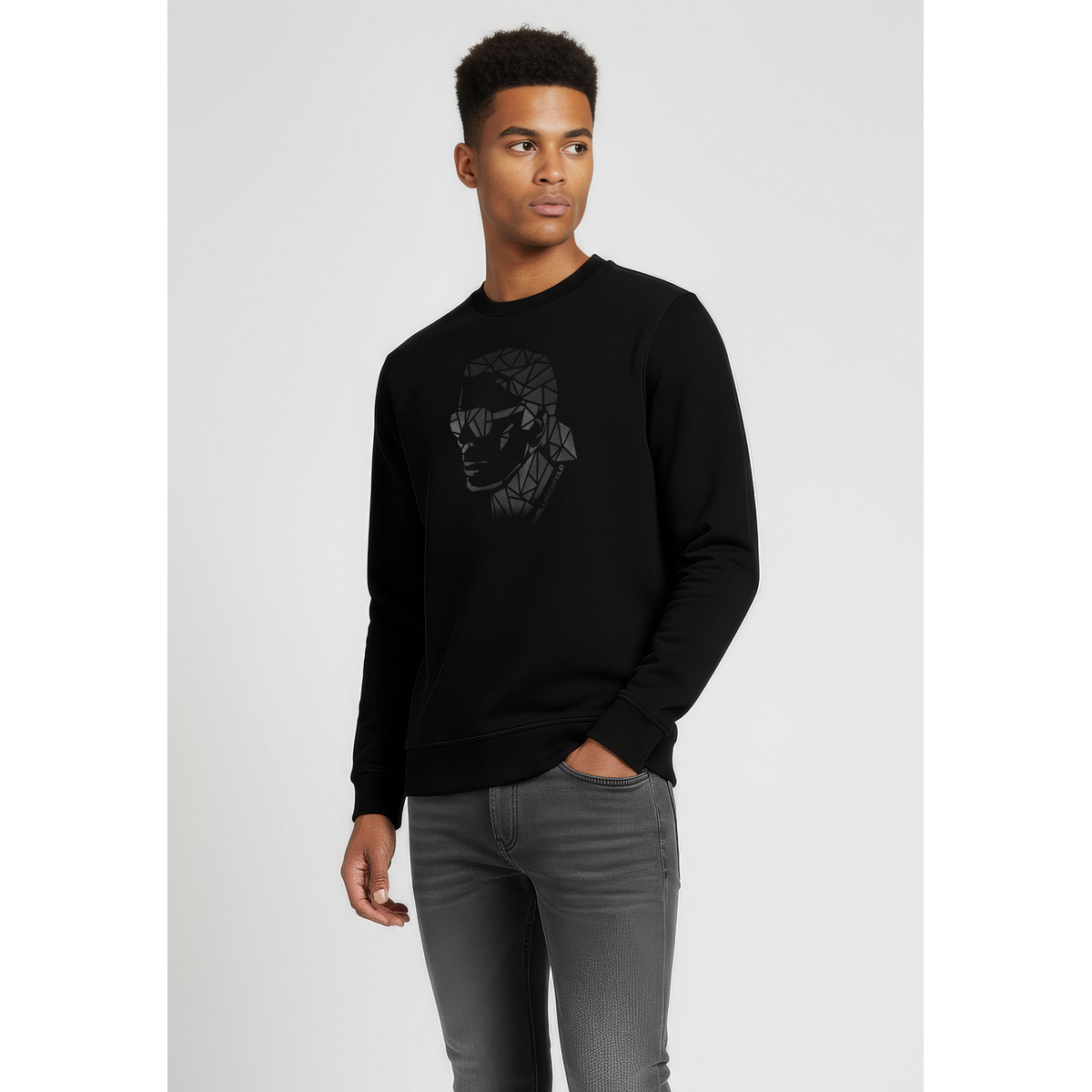 KARL LAGERFELD 705042 Sweatshirt schwarz