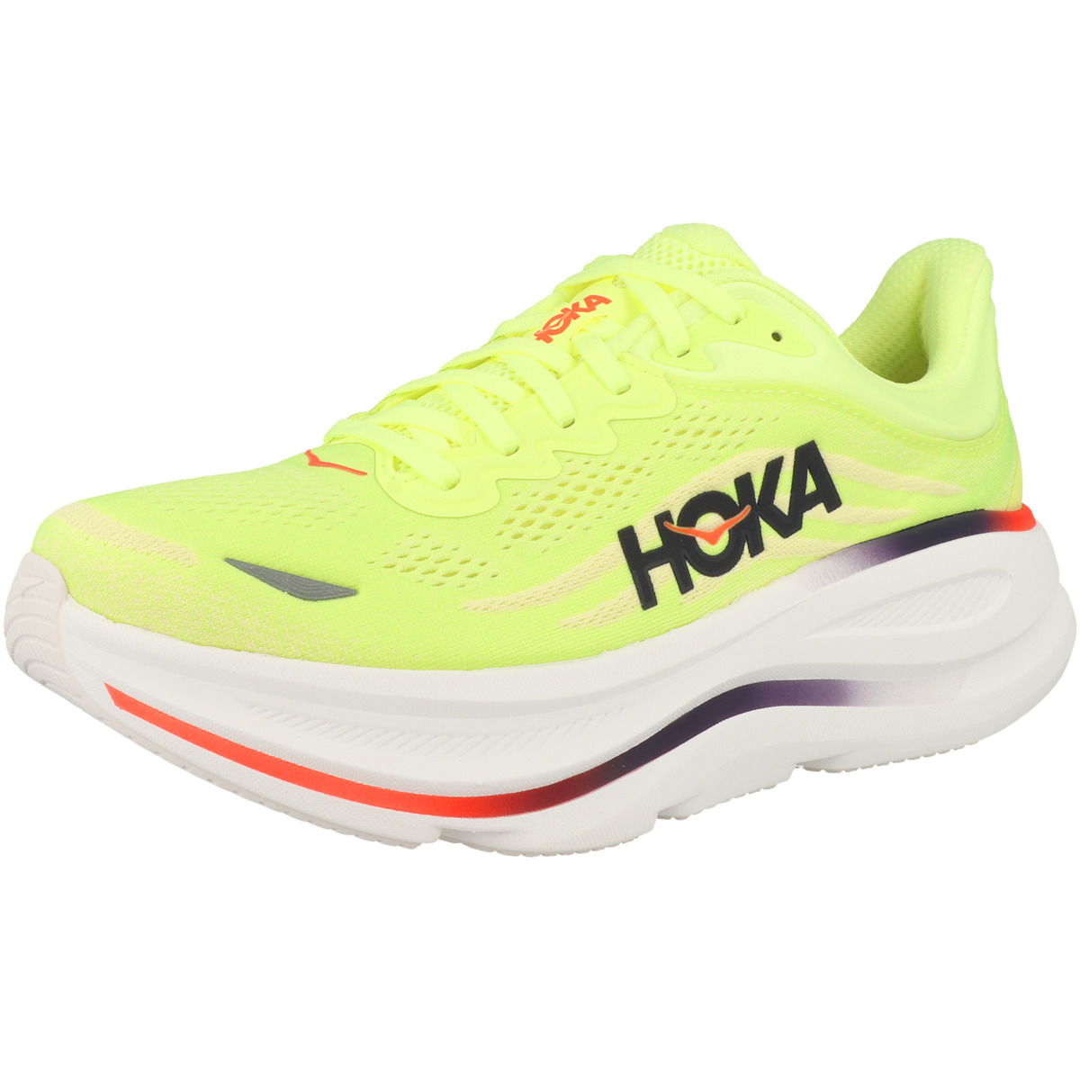HOKA Bondi 9 Laufschuhe hellgruen
