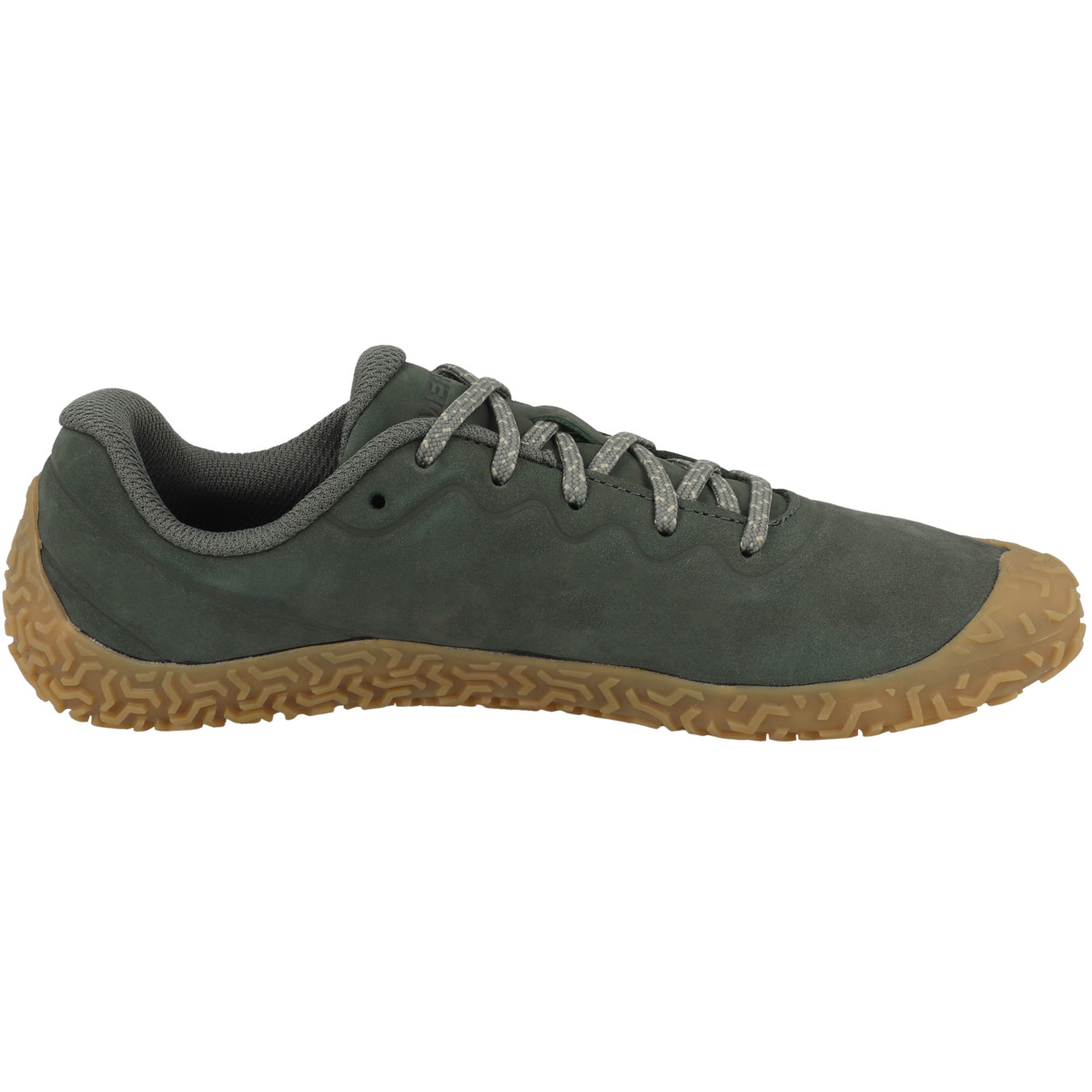 Merrell Vapor Glove 6 Leather Women Barfußschuhe dunkelgruen