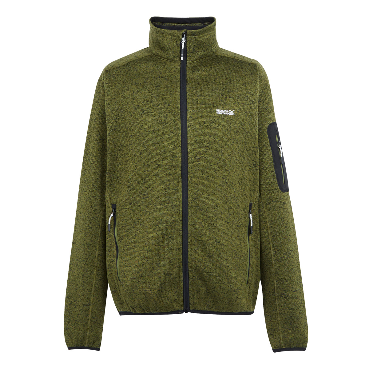 Regatta Newhill Fleecejacke dunkelgruen
