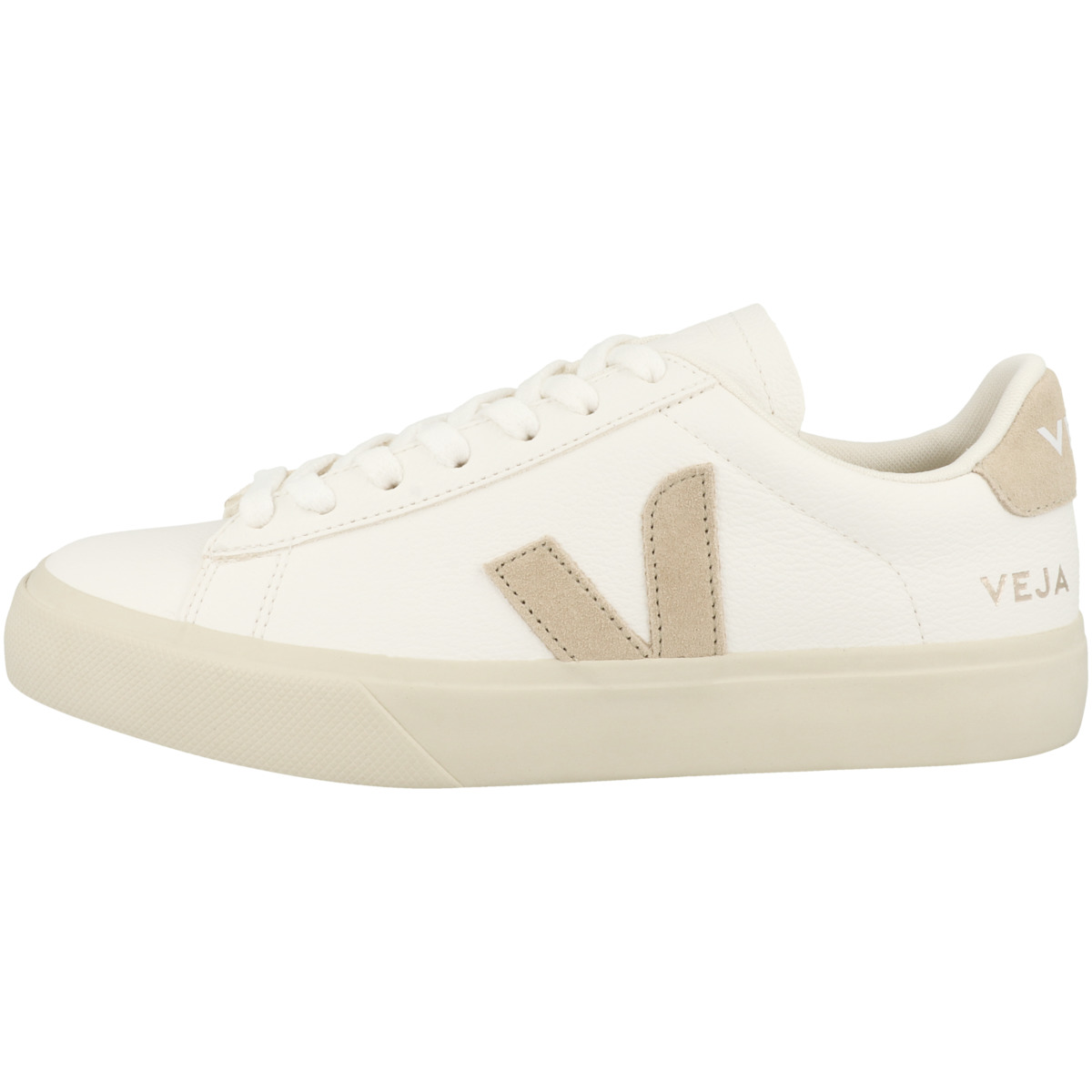 VEJA Campo Chromefree Leather Sneaker low weiss